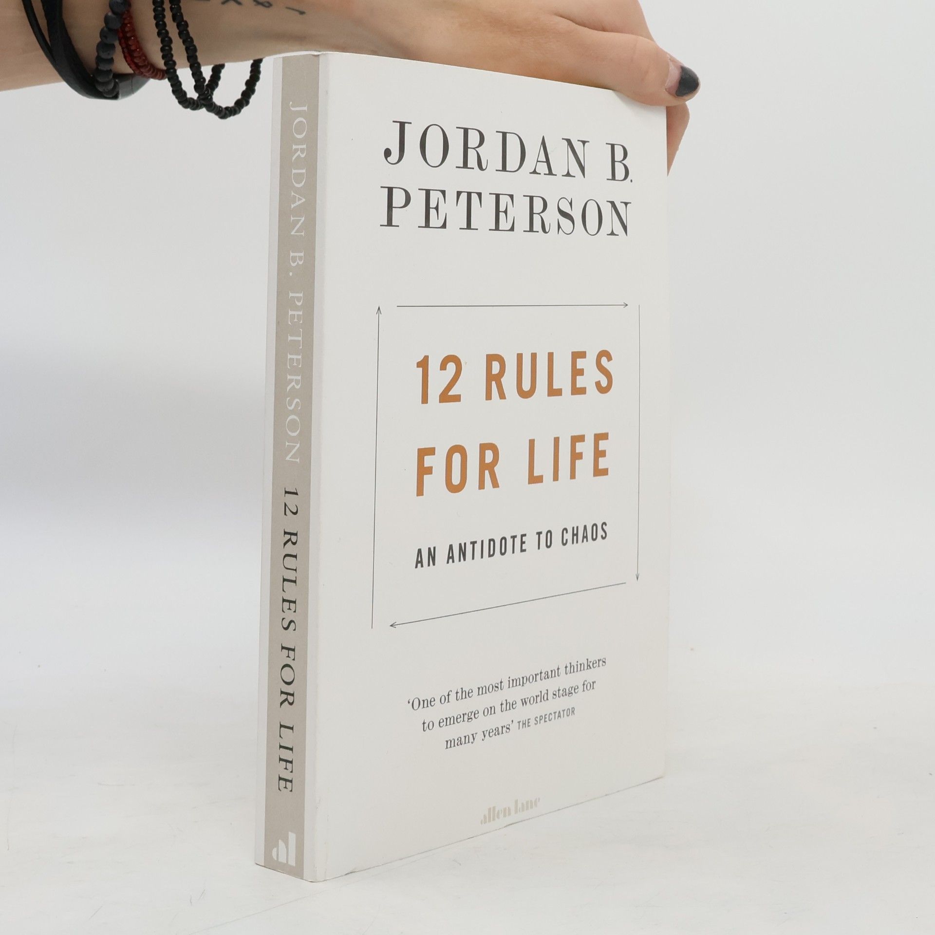 Jordan Peterson 12 rules for life. An antidote to chaos