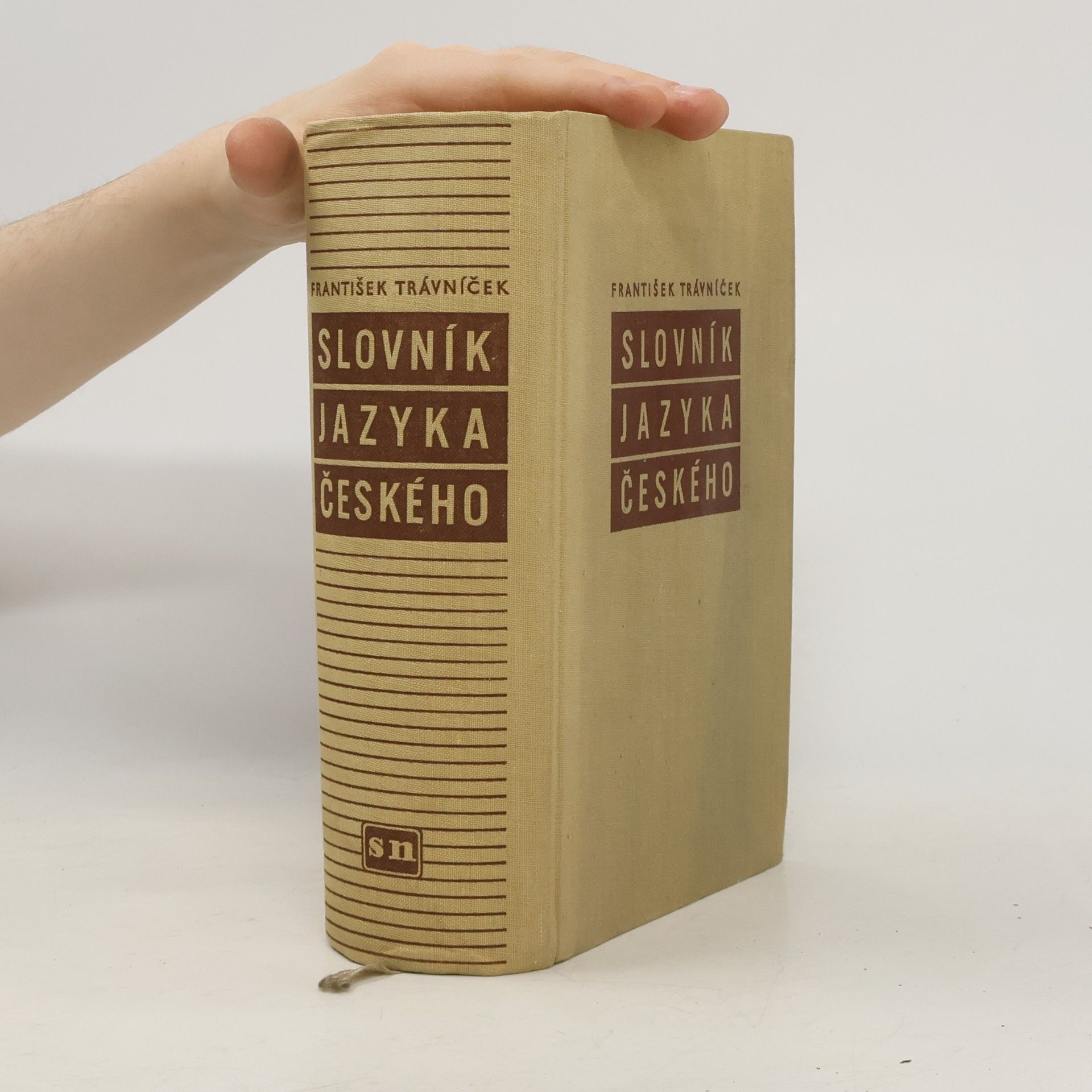 František Trávníček Slovník jazyka českého