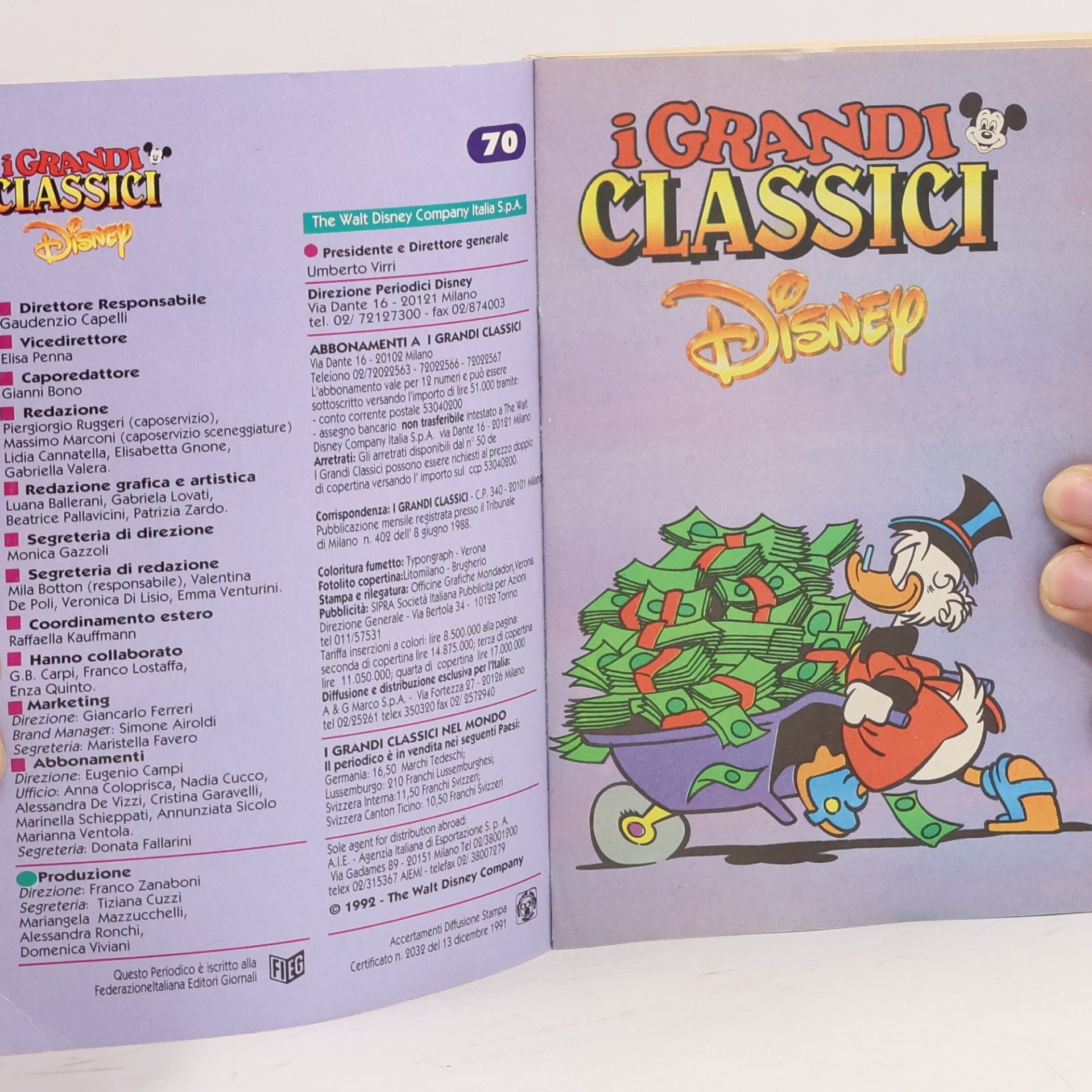 Various authors I grandi classici 70