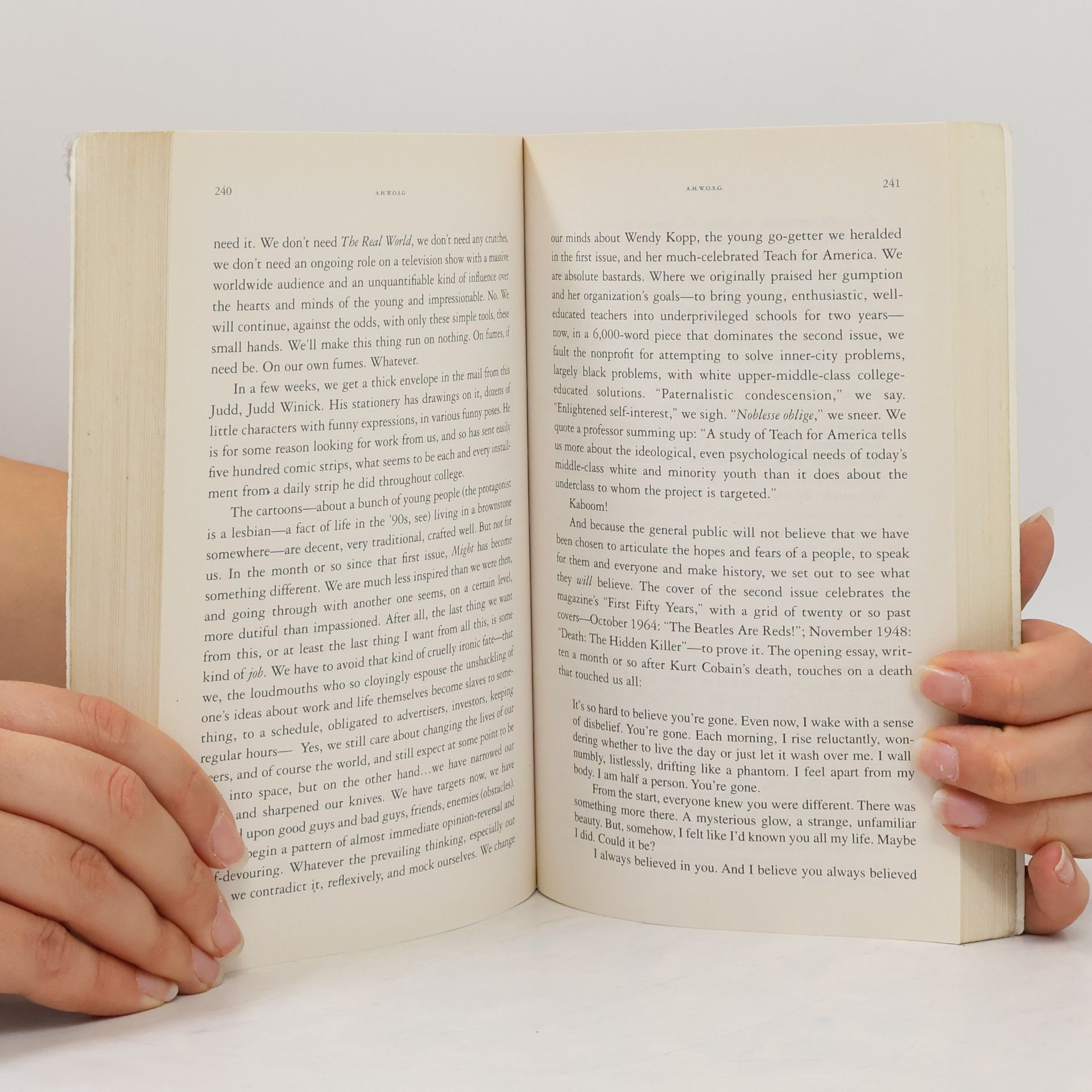 Dave Eggers A heartbreaking work of staggering genius