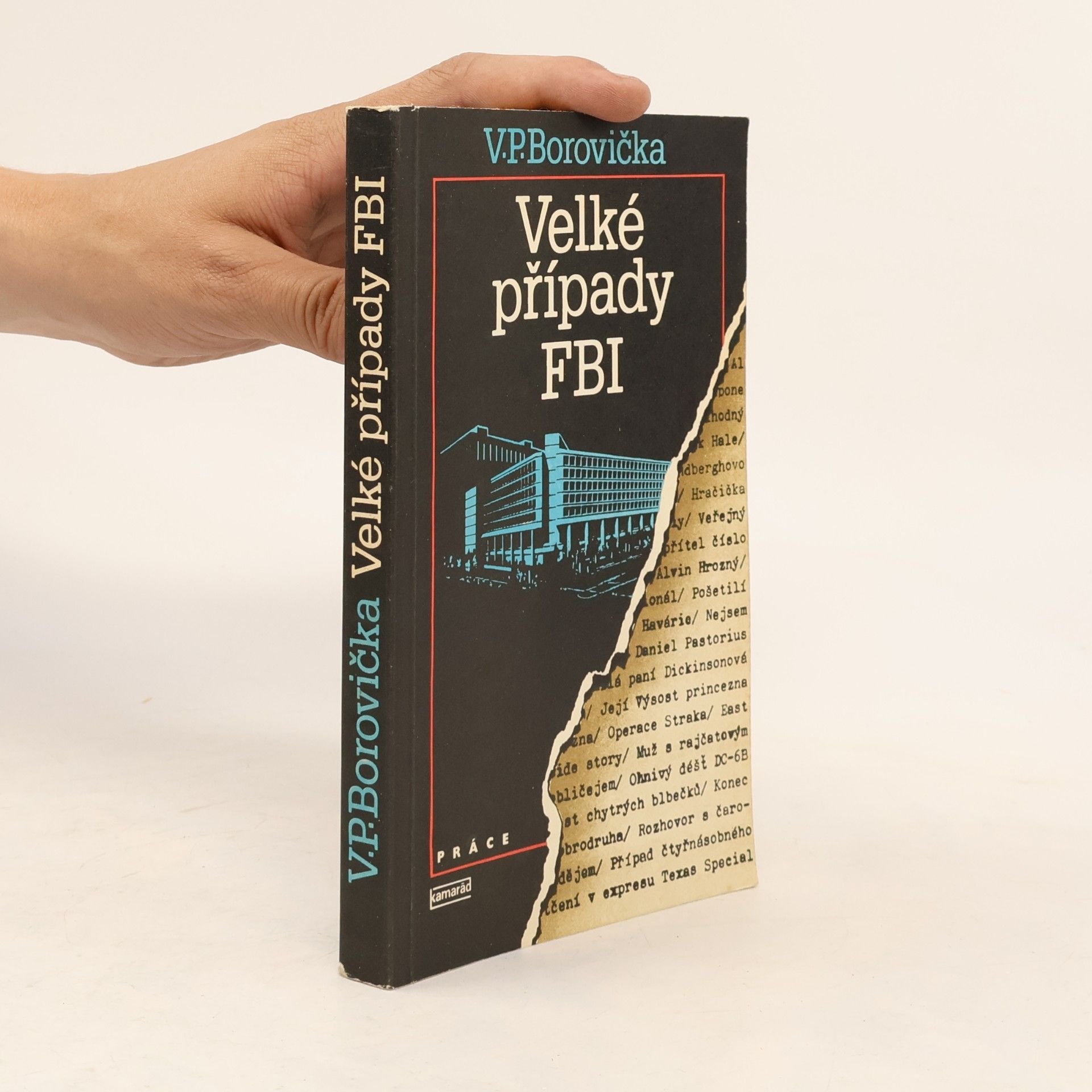 Václav Pavel Borovička Velké případy FBI