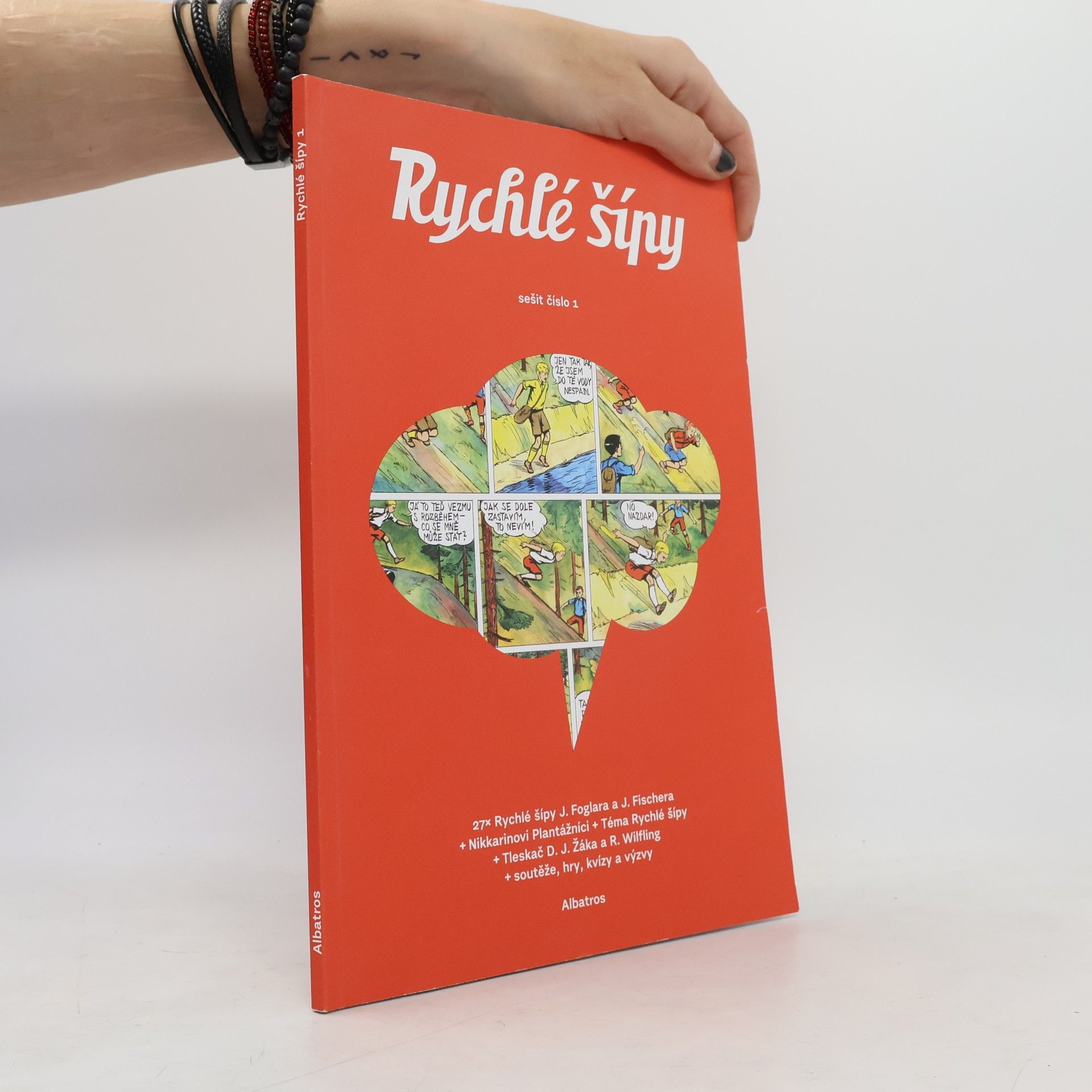 Jaroslav Foglar Rychlé šípy. Sešit číslo 1