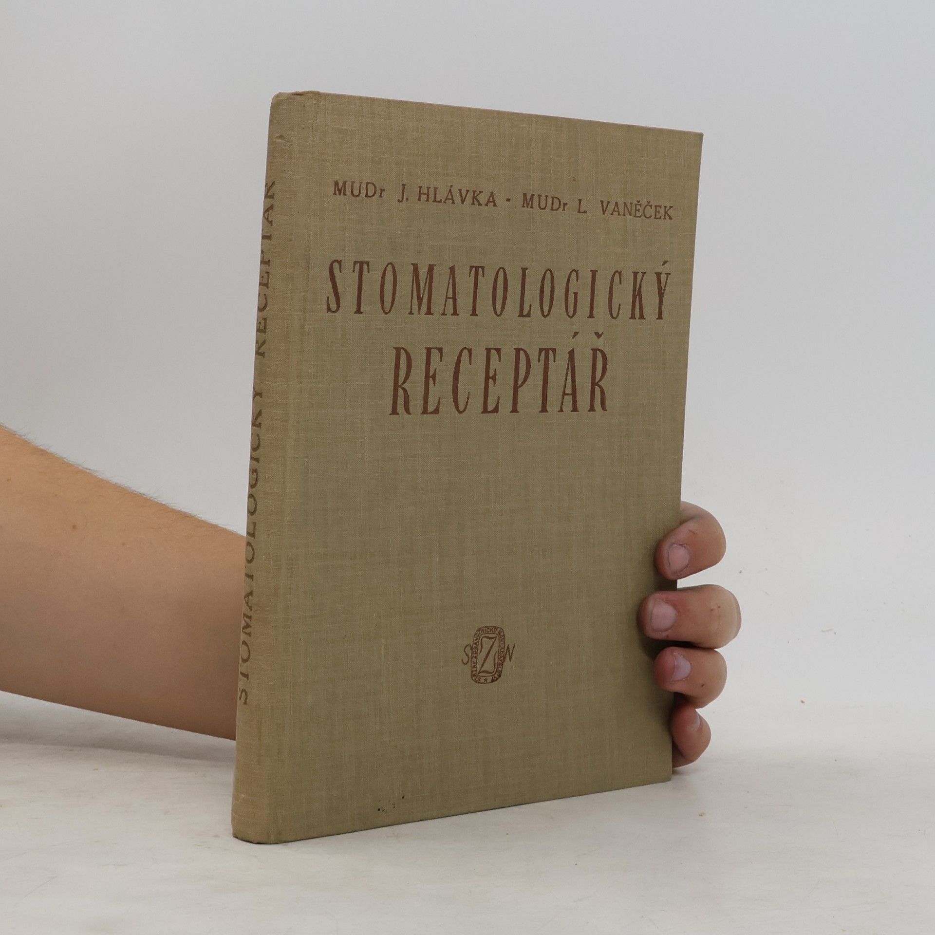Ladislav Vanĕc̆ek Stomatologický receptář