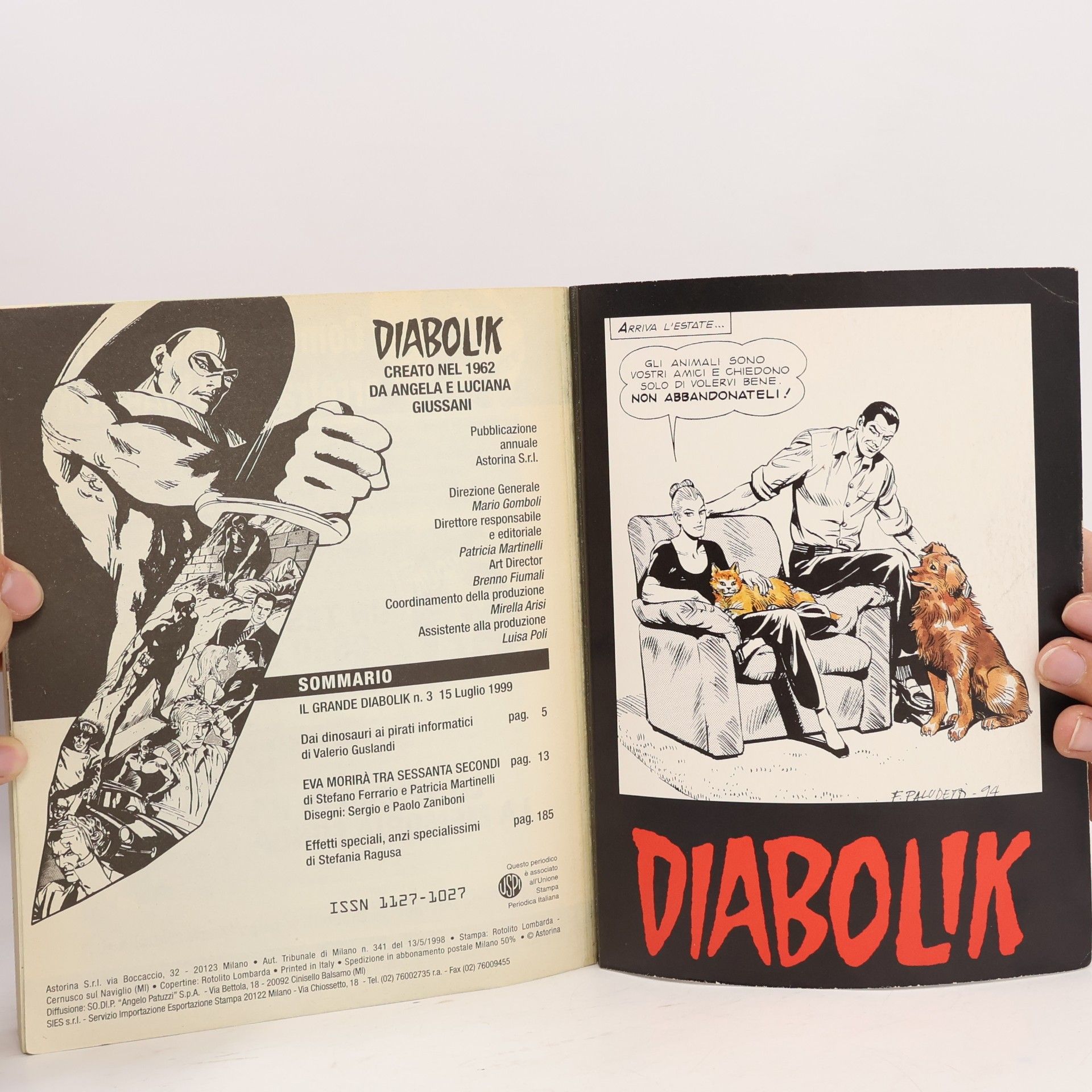Angela Giussani Diabolik 1999