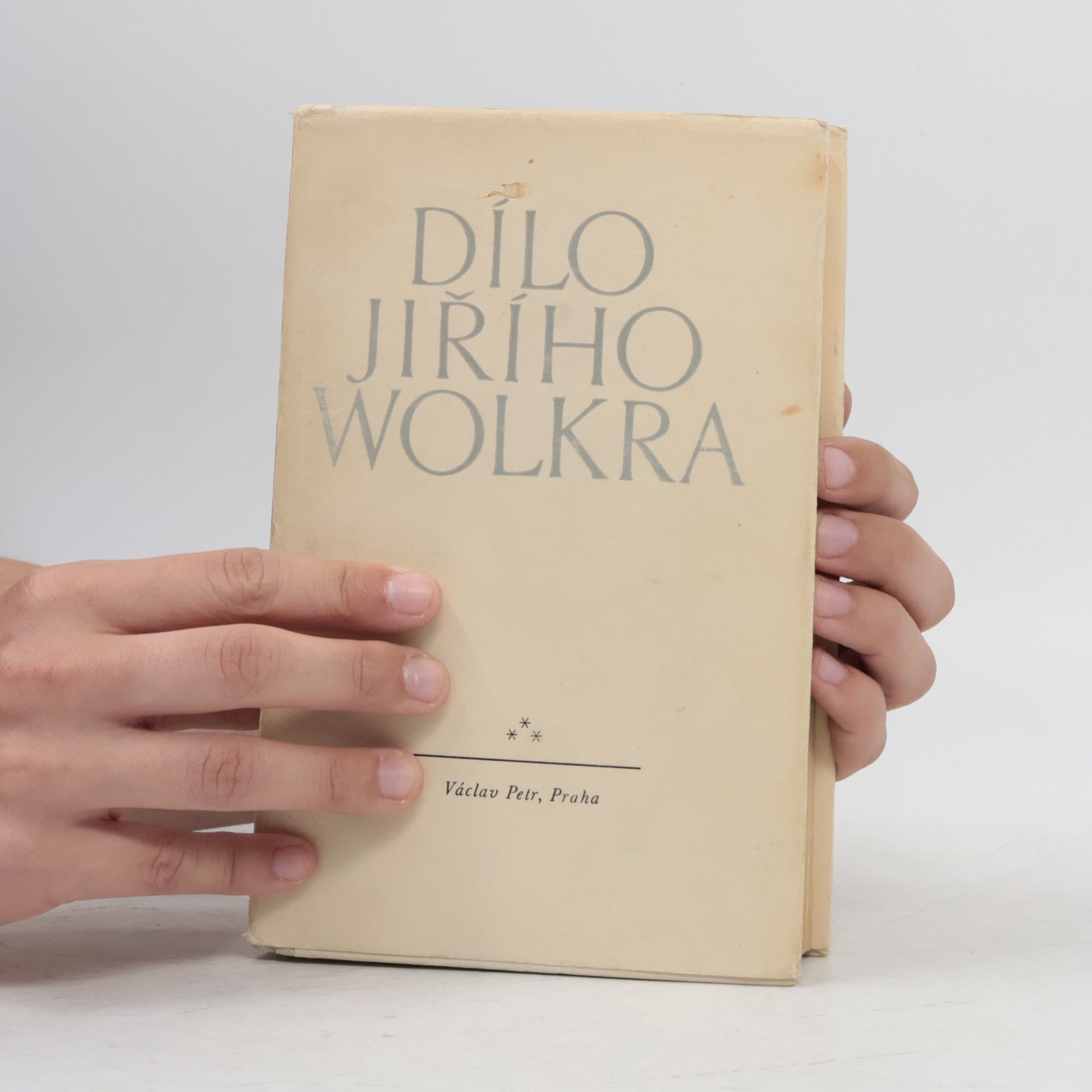 Jiří Wolker Dílo Jiřího Wolkra III.