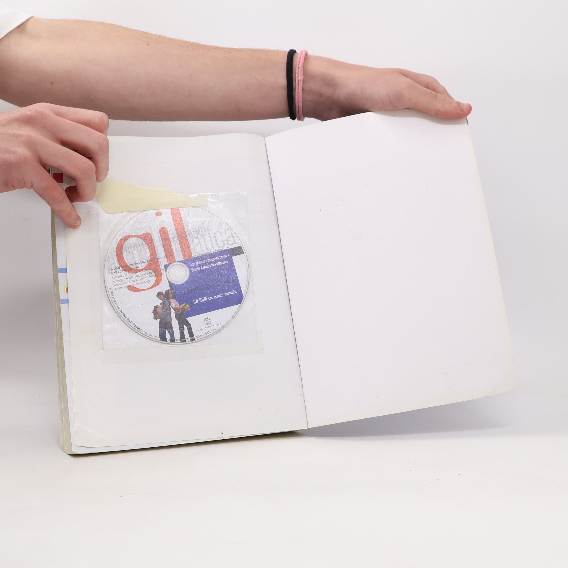 Leda Melluso Gil. La grammatica i linguaggi. Volume unico. Per le scuole superiori. Con CD-ROM