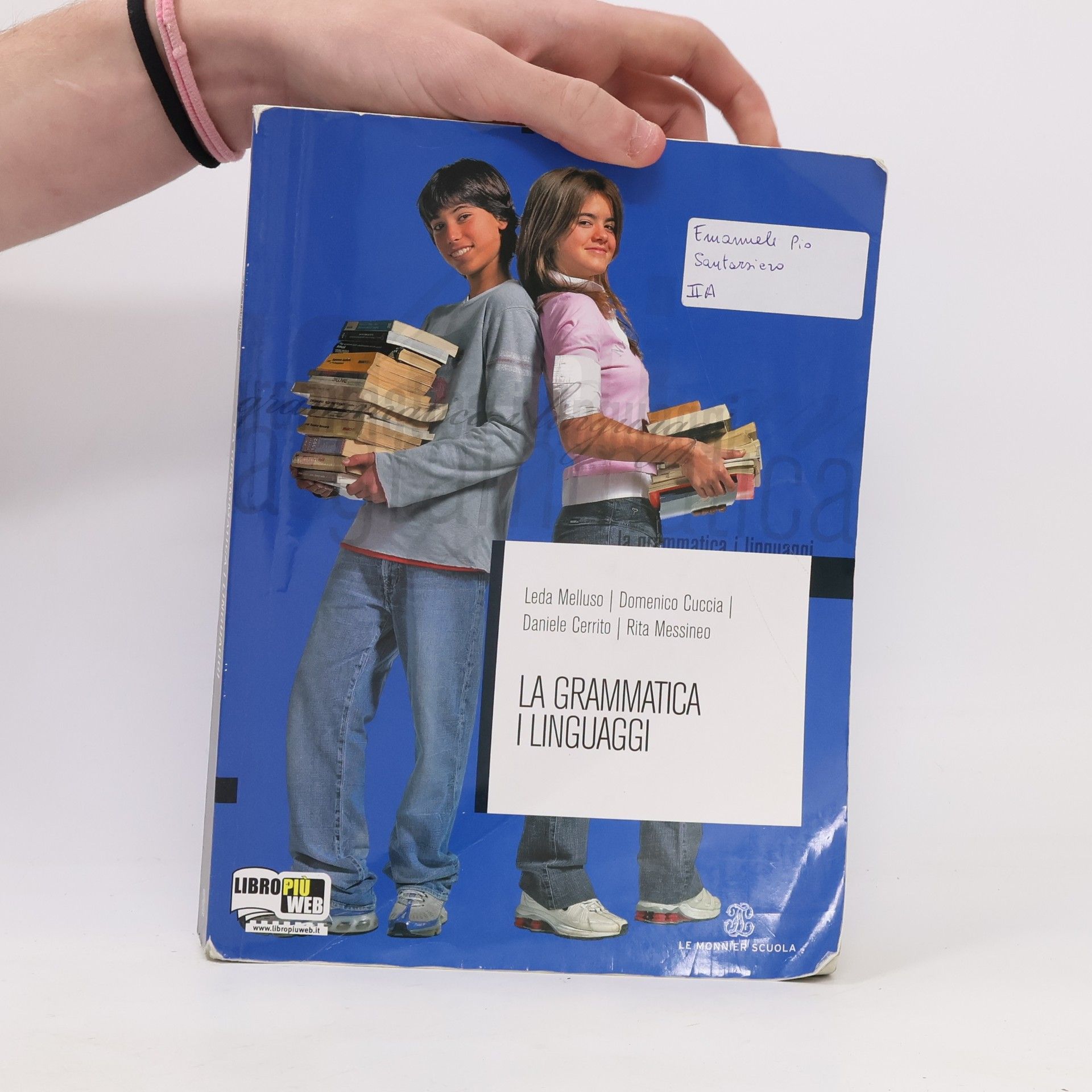 Leda Melluso Gil. La grammatica i linguaggi. Volume unico. Per le scuole superiori. Con CD-ROM