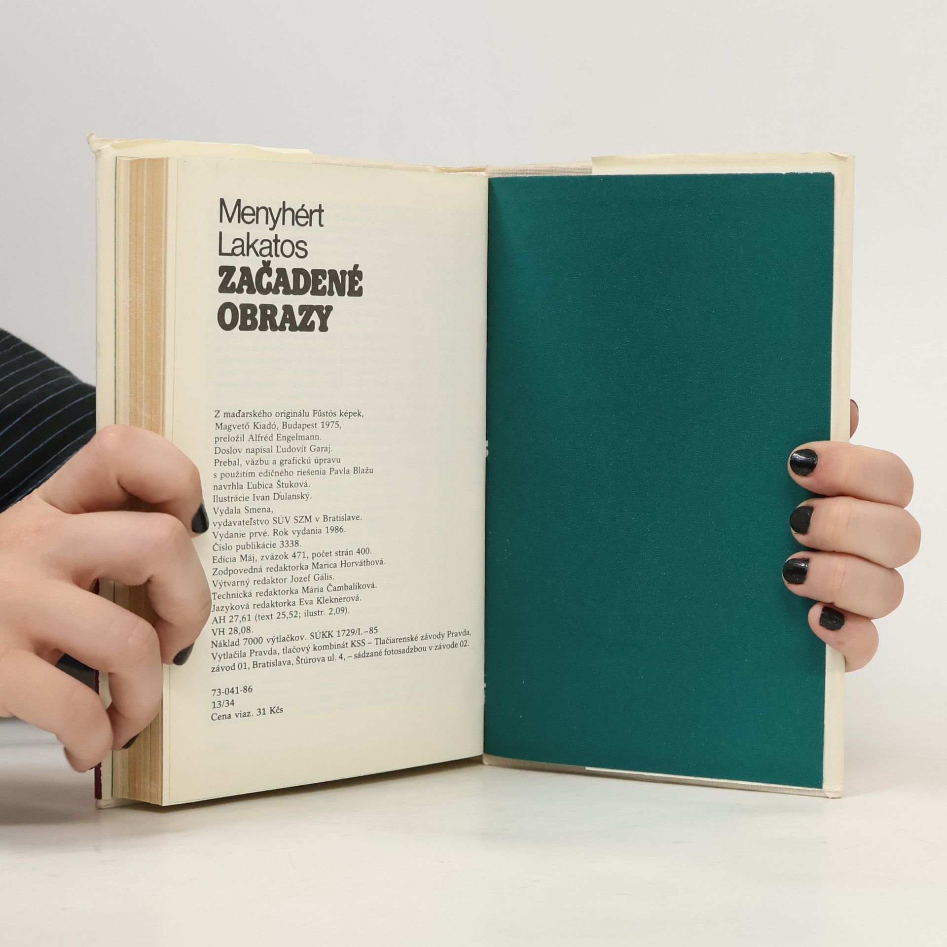 Menyhért Lakatos Začadené obrazy