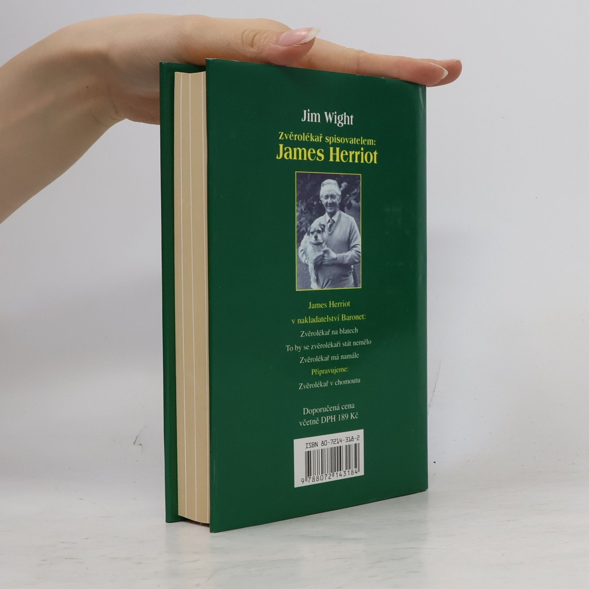Jim Wight Zvěrolékař spisovatelem: James Herriot