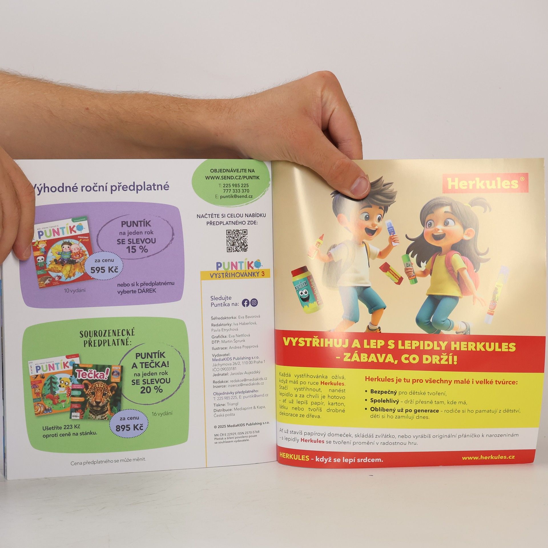 Andrea Popprová Puntík – Můj první časopis: Vystřihovánky 3