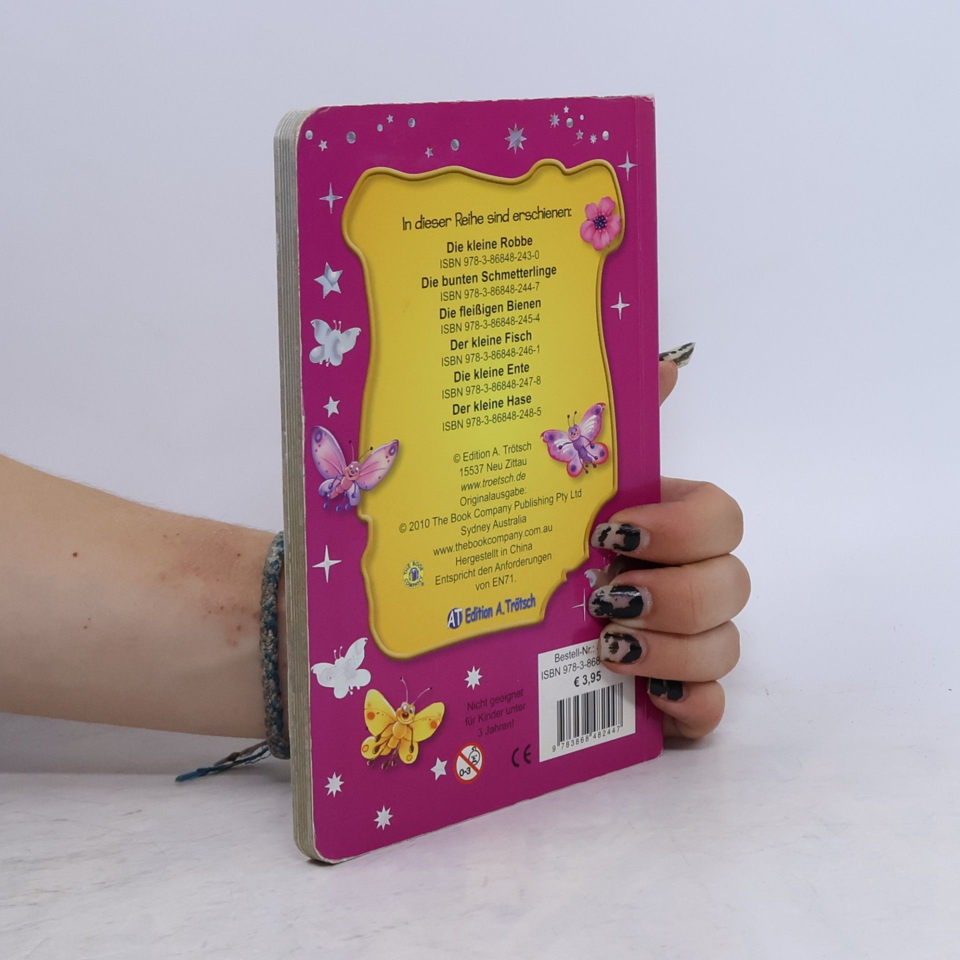 Autorenkollektiv Glitzerbuch Die bunten Schmetterlinge. Glitzerbuch
