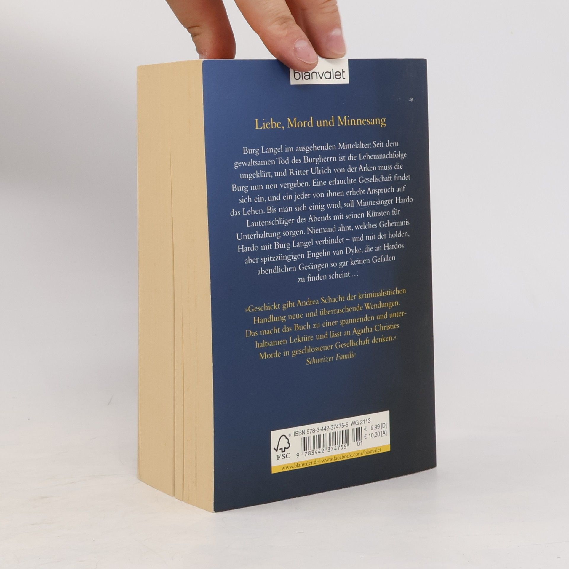 Andrea Schacht Das Spiel des Sängers