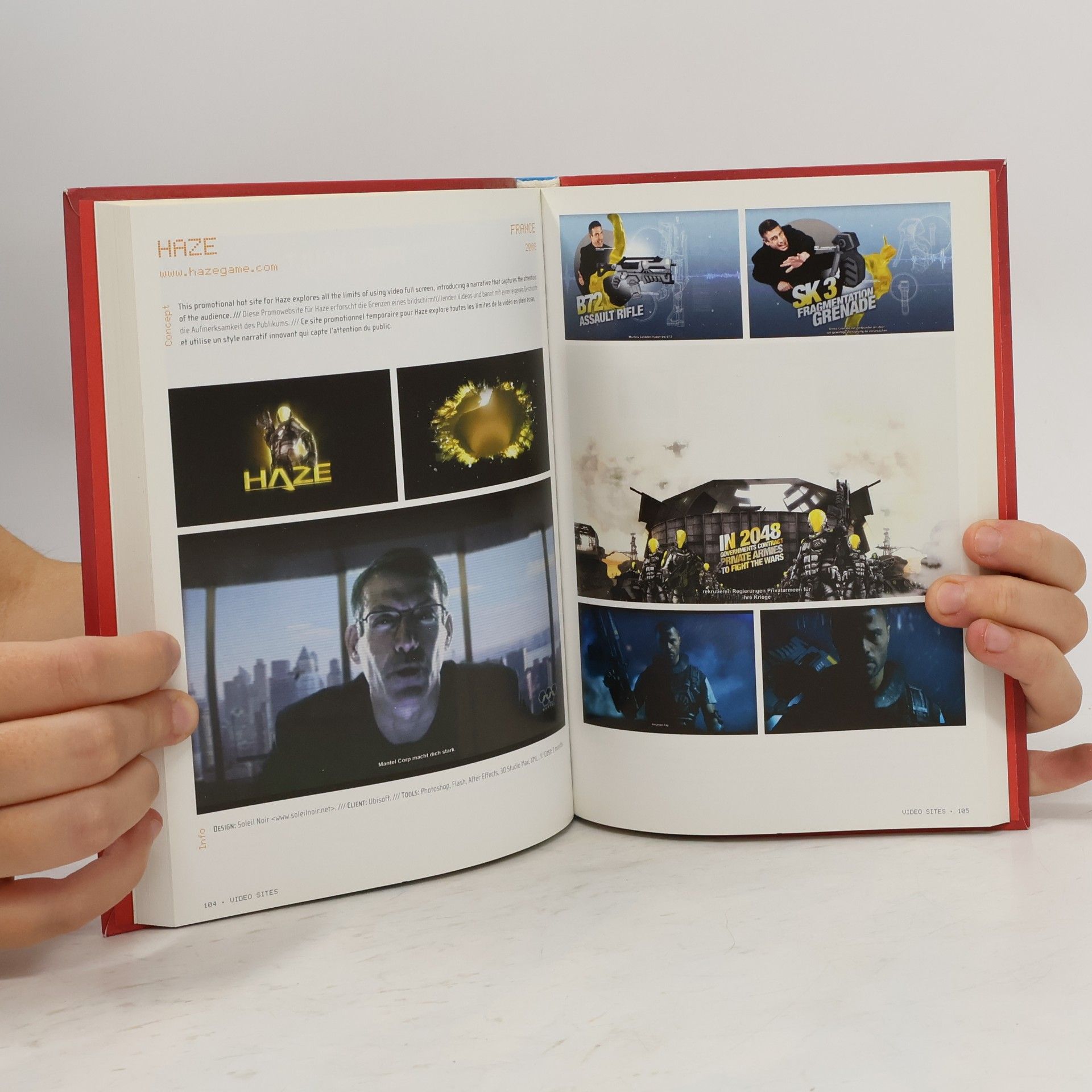 Julius Wiedemann Web Design: Video Sites
