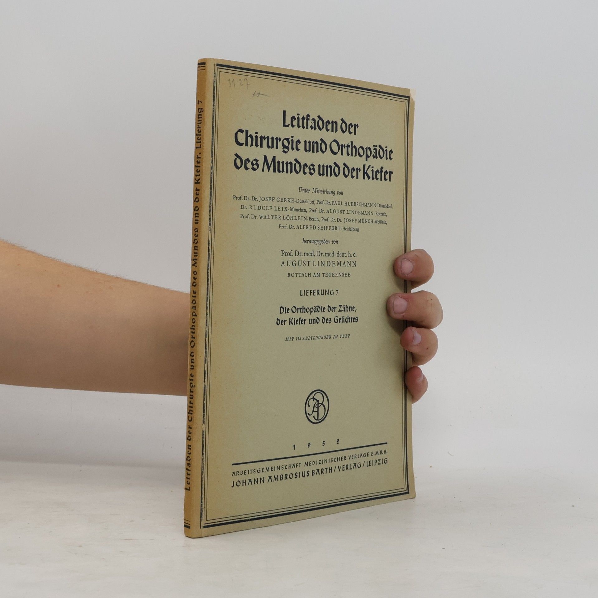 Collectif d'auteurs Leitfaden der Chirurgie und Orthopädie des Mundes und der Kiefer