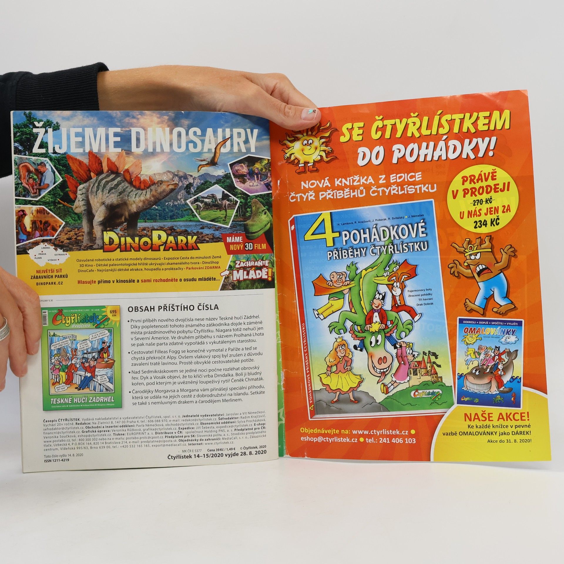 Various authors Čtyřlístek 13/2020. 693. Nejlepší přátelé.
