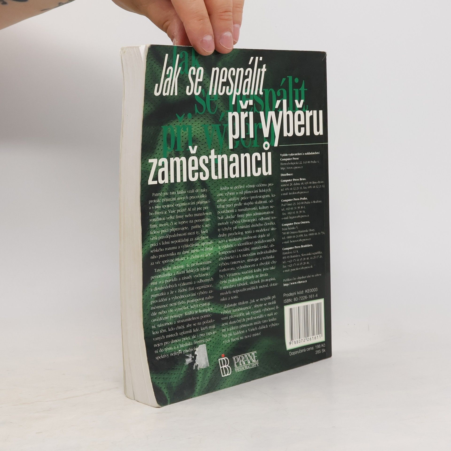 František Hroník Jak se nespálit při výběru zaměstnanců