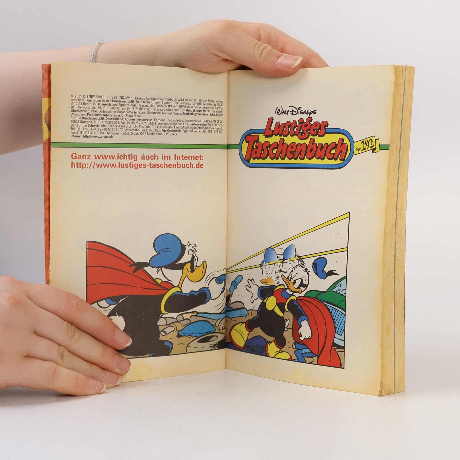 Walt Disney Walt Disney Lustiges Taschenbuch 292