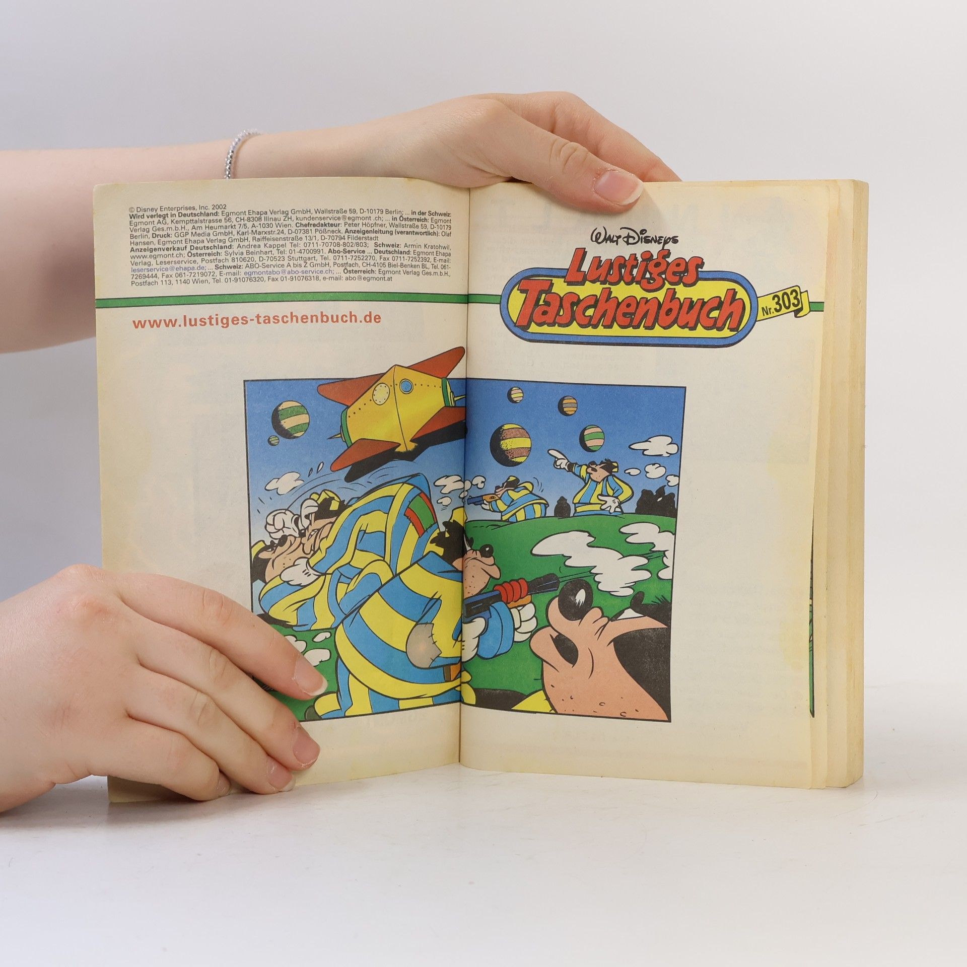 Walt Disney Lustiges Taschenbuch 303. Riskanter Einsatz