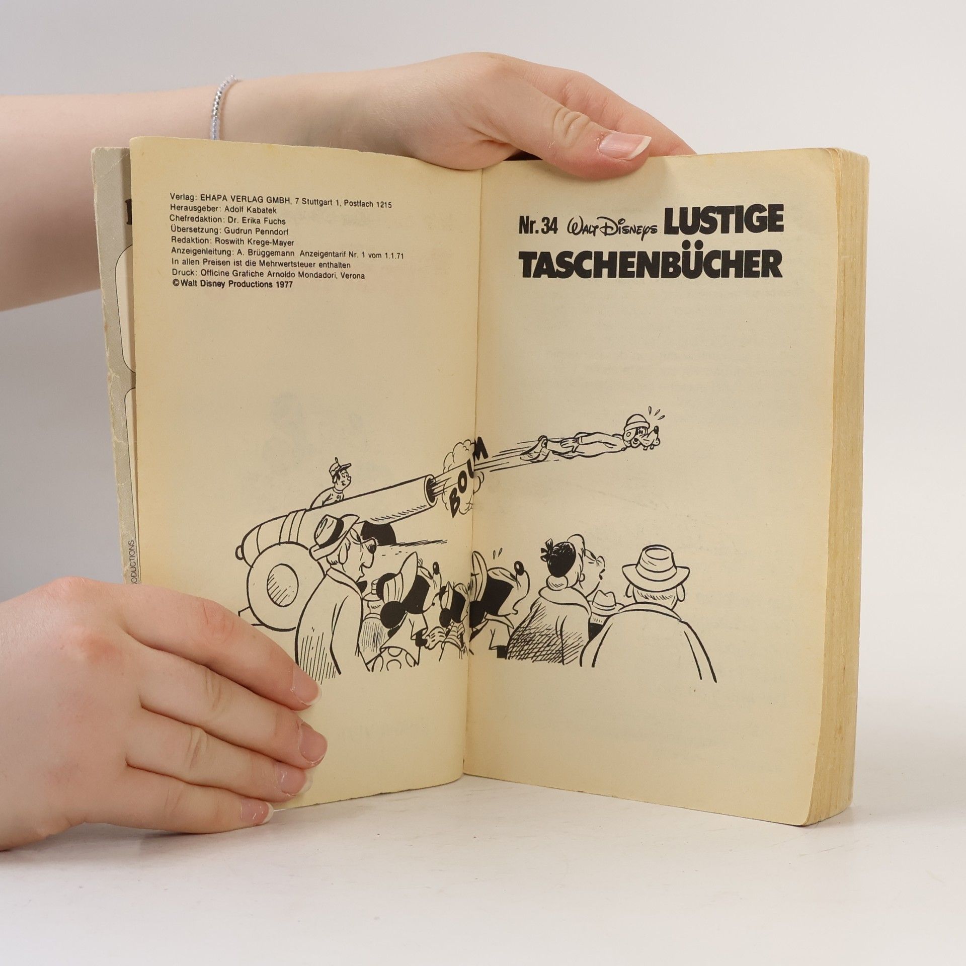 Walt Disney Walt Disneys Lustige Taschenbücher 34