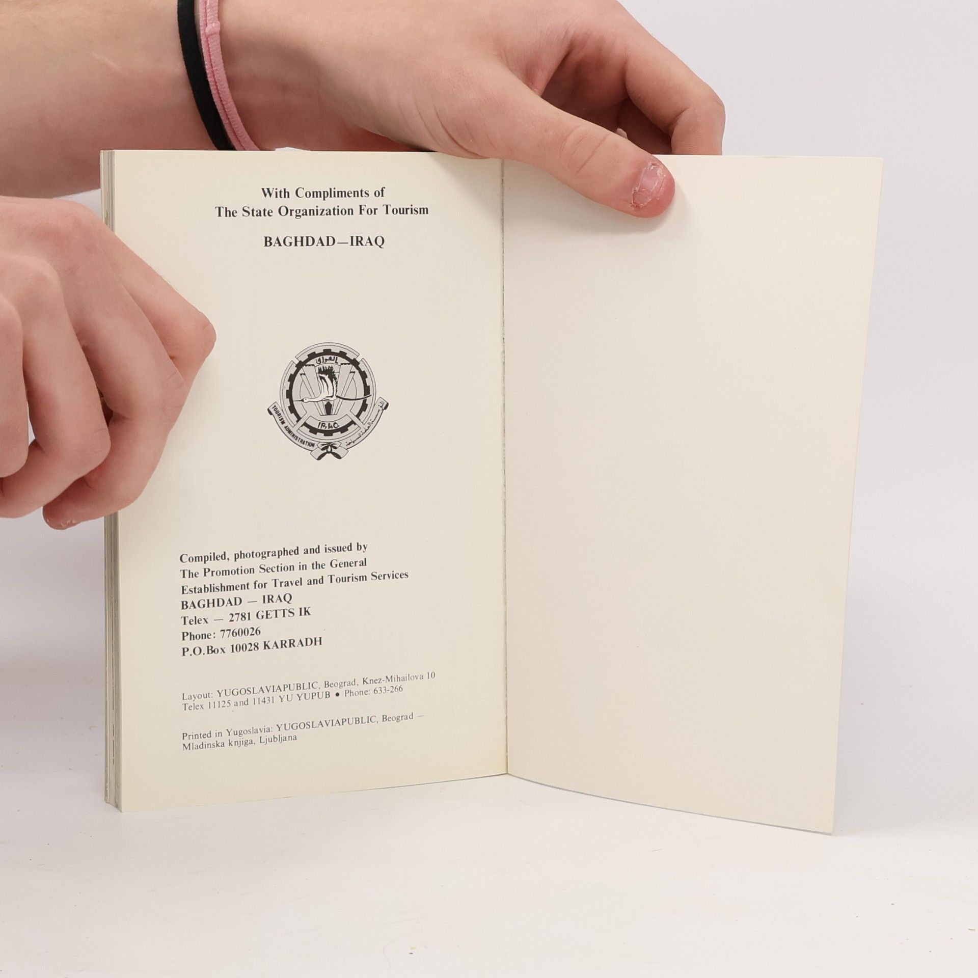 Autores varios Iraq. A Tourist Guide.