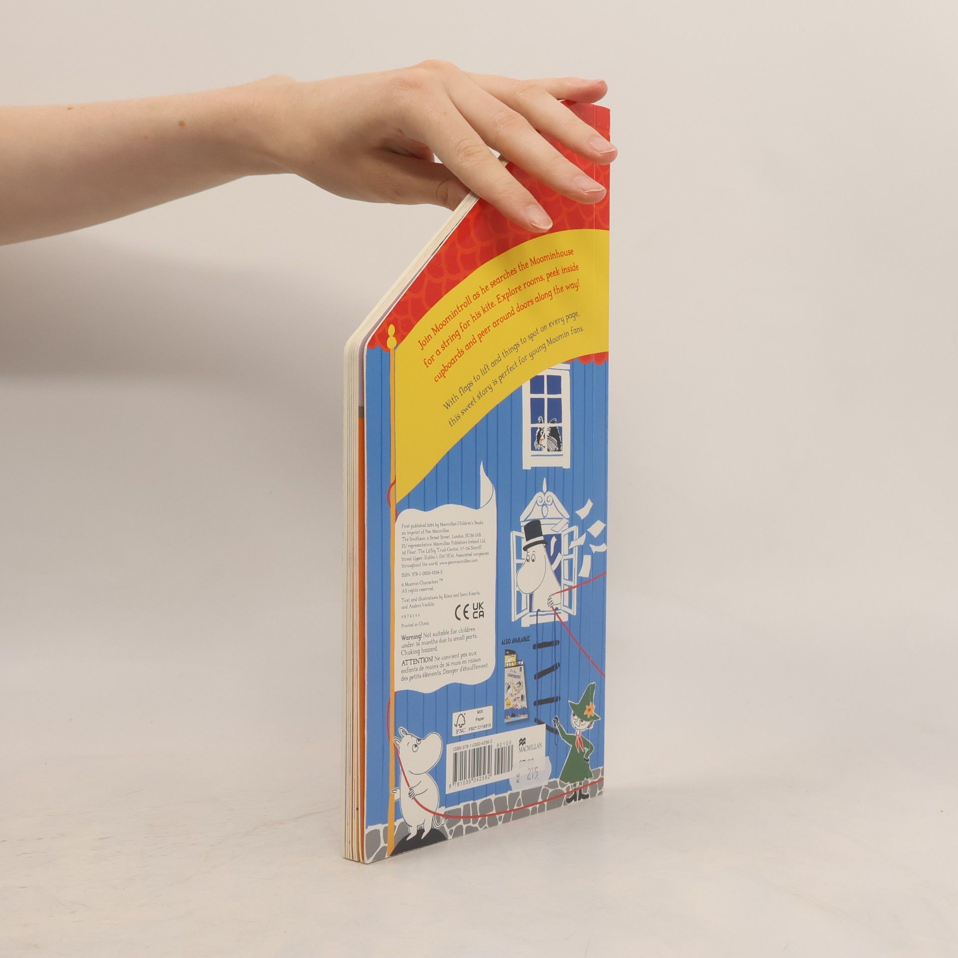 Tove Jansson Moomin Shaped Board Book - 1: In the Moominhouse