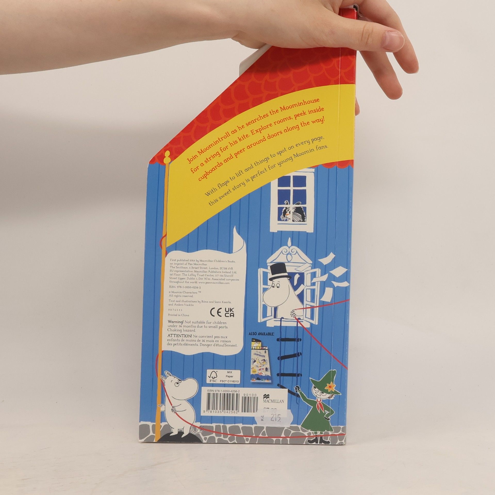 Tove Jansson Moomin Shaped Board Book - 1: In the Moominhouse