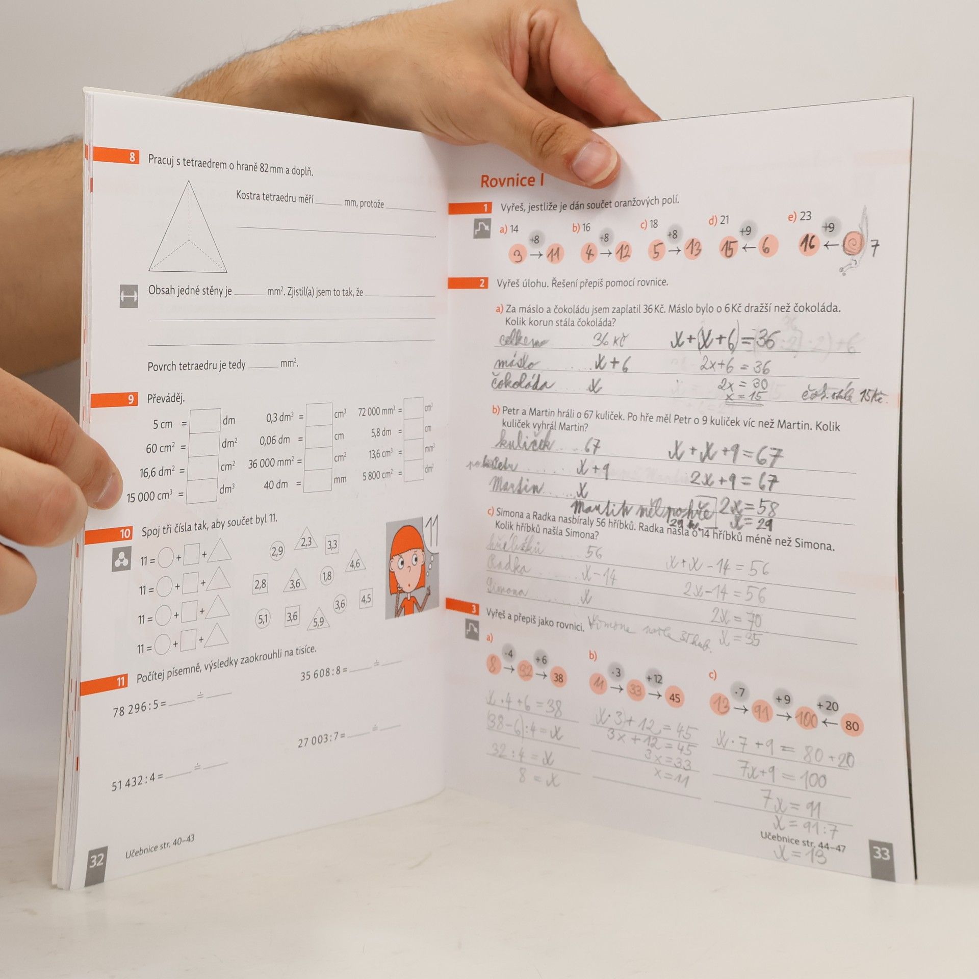 Milan Hejný Matematika : pro 5. ročník základní školy. Pracovní sešit 1