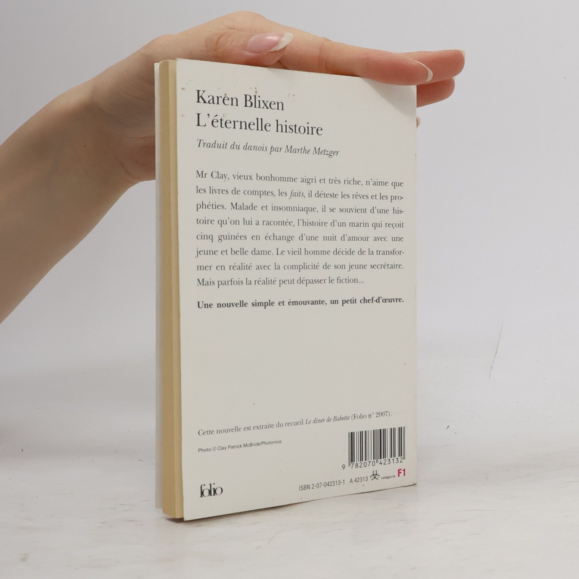 Karen Blixen Folio: L’éternelle histoire