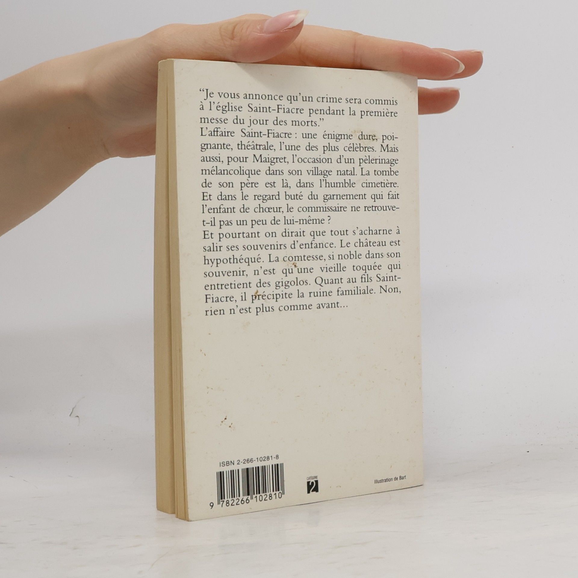 Georges Simenon L'affaire Saint-Fiacre