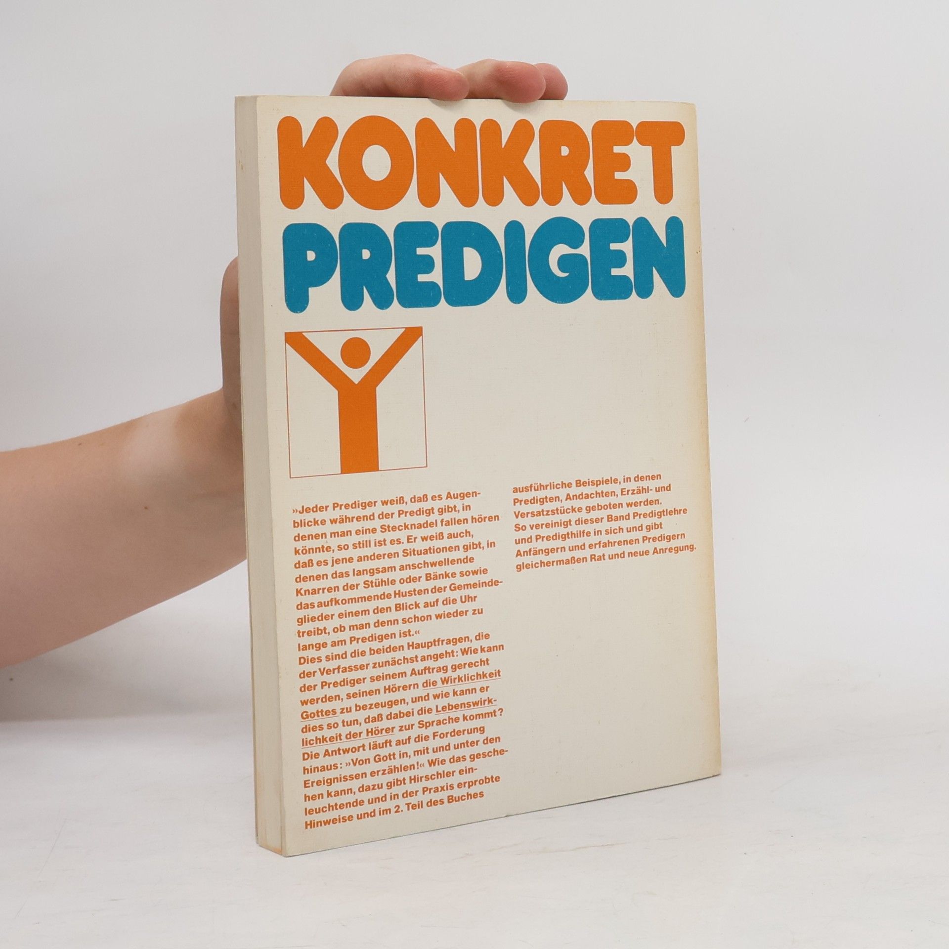 Horst Hirschler Konkret predigen