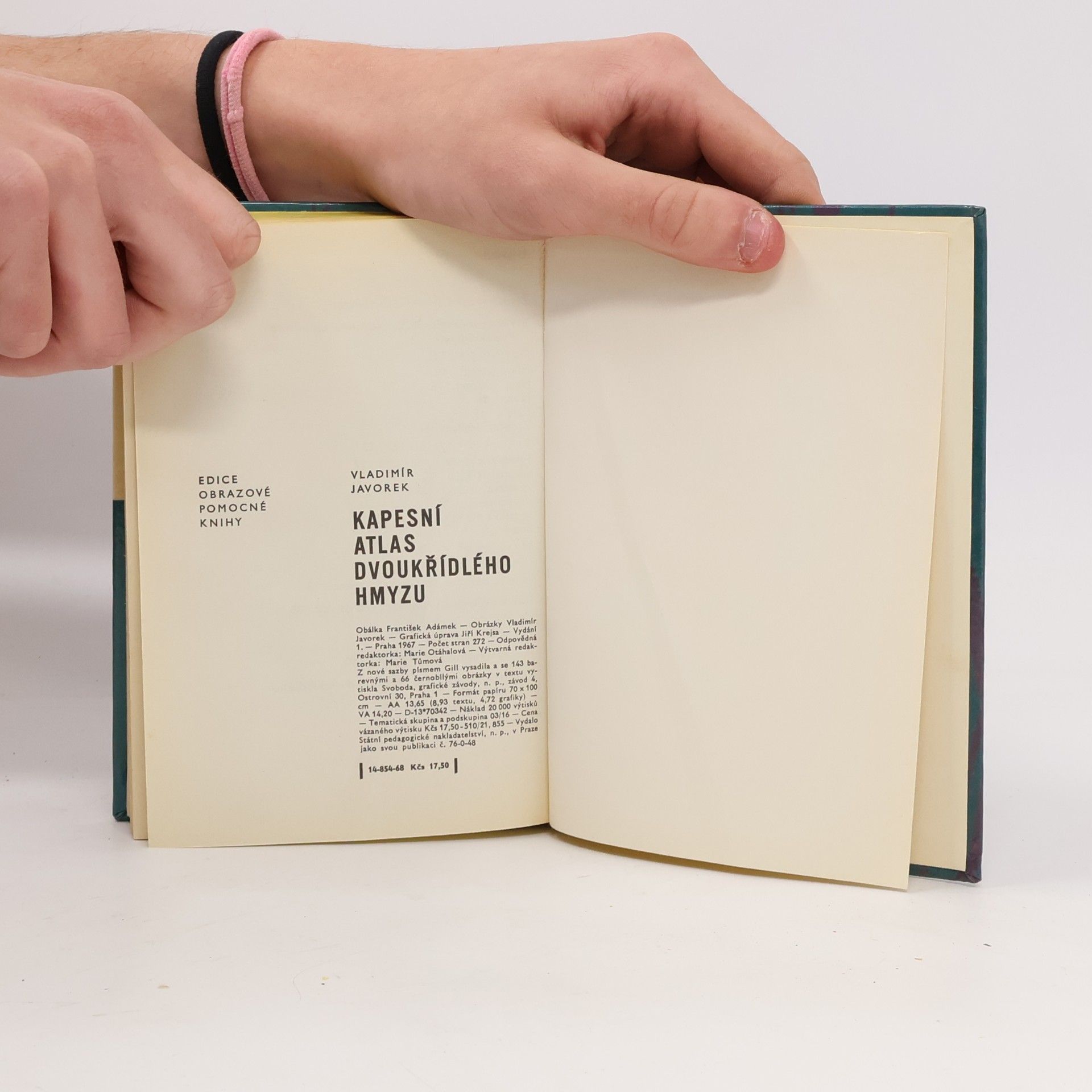Vladimír Javorek Kapesní atlas dvoukřídlého hmyzu