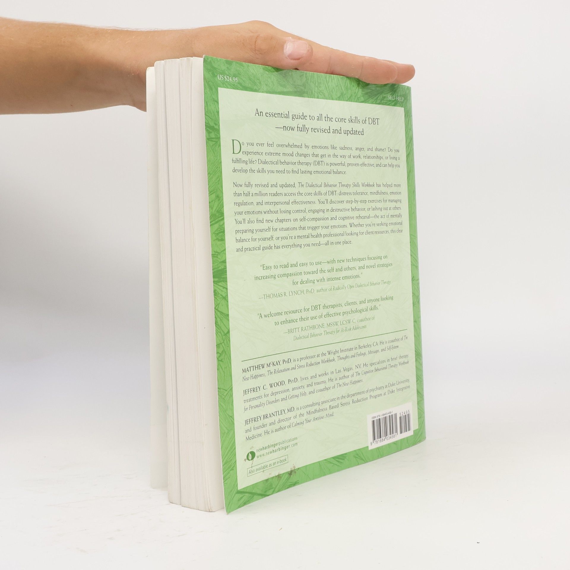 Matthew McKay The Dialectical Behavior Therapy Skills Workbook