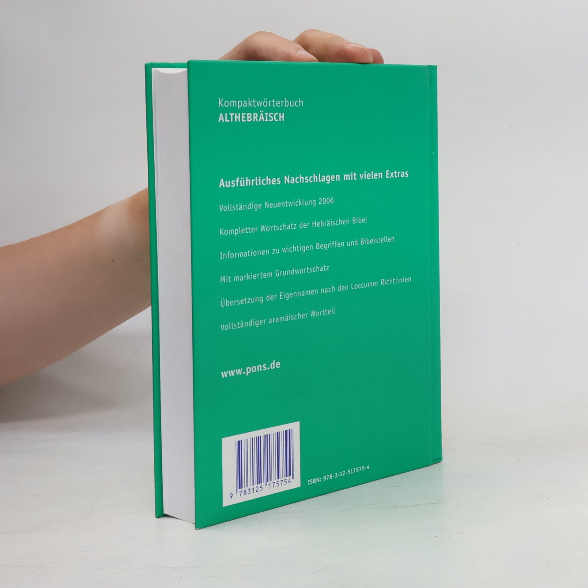 Frank Matheus PONS Kompaktwörterbuch Althebräisch