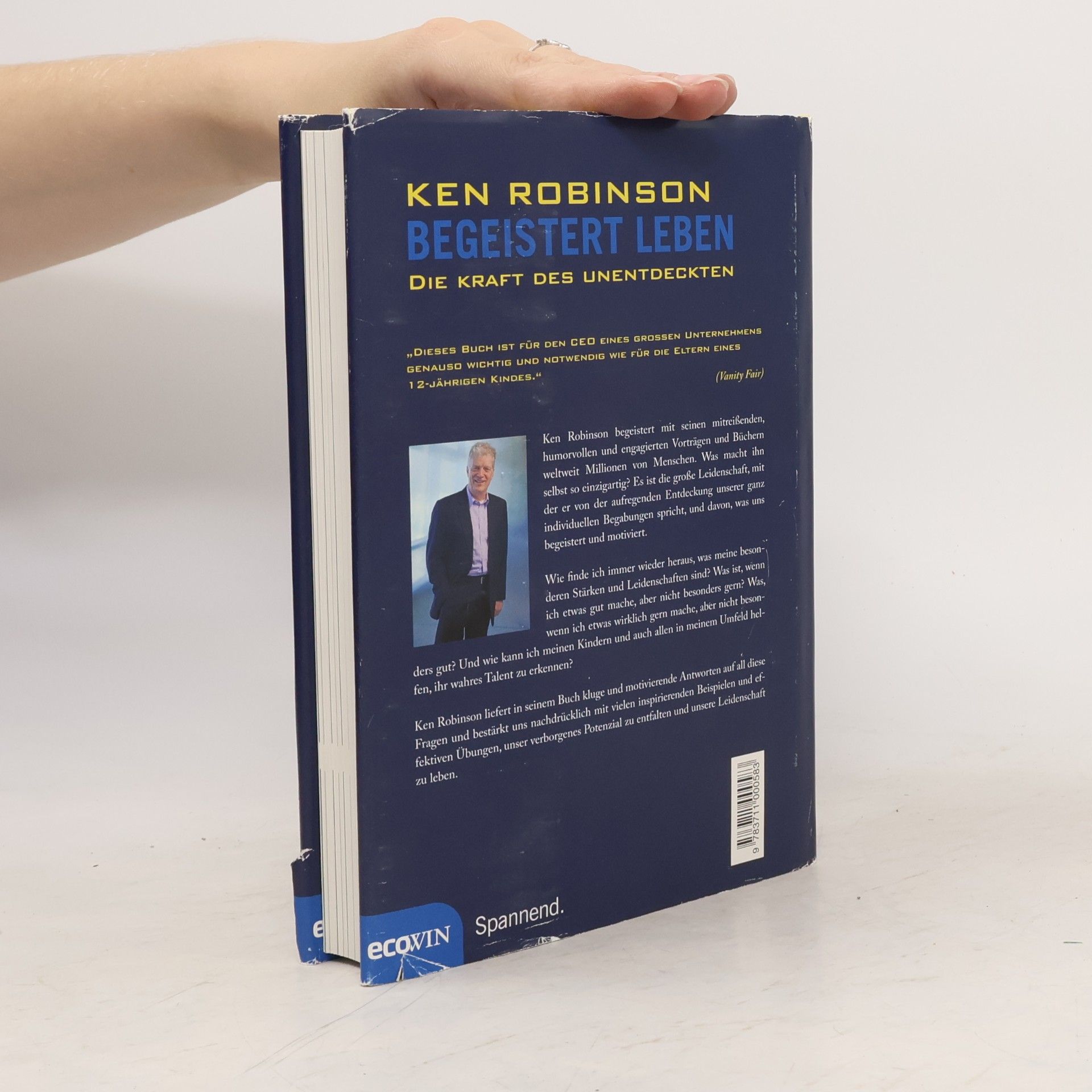 PhD Sir Ken Robinson Begeistert leben