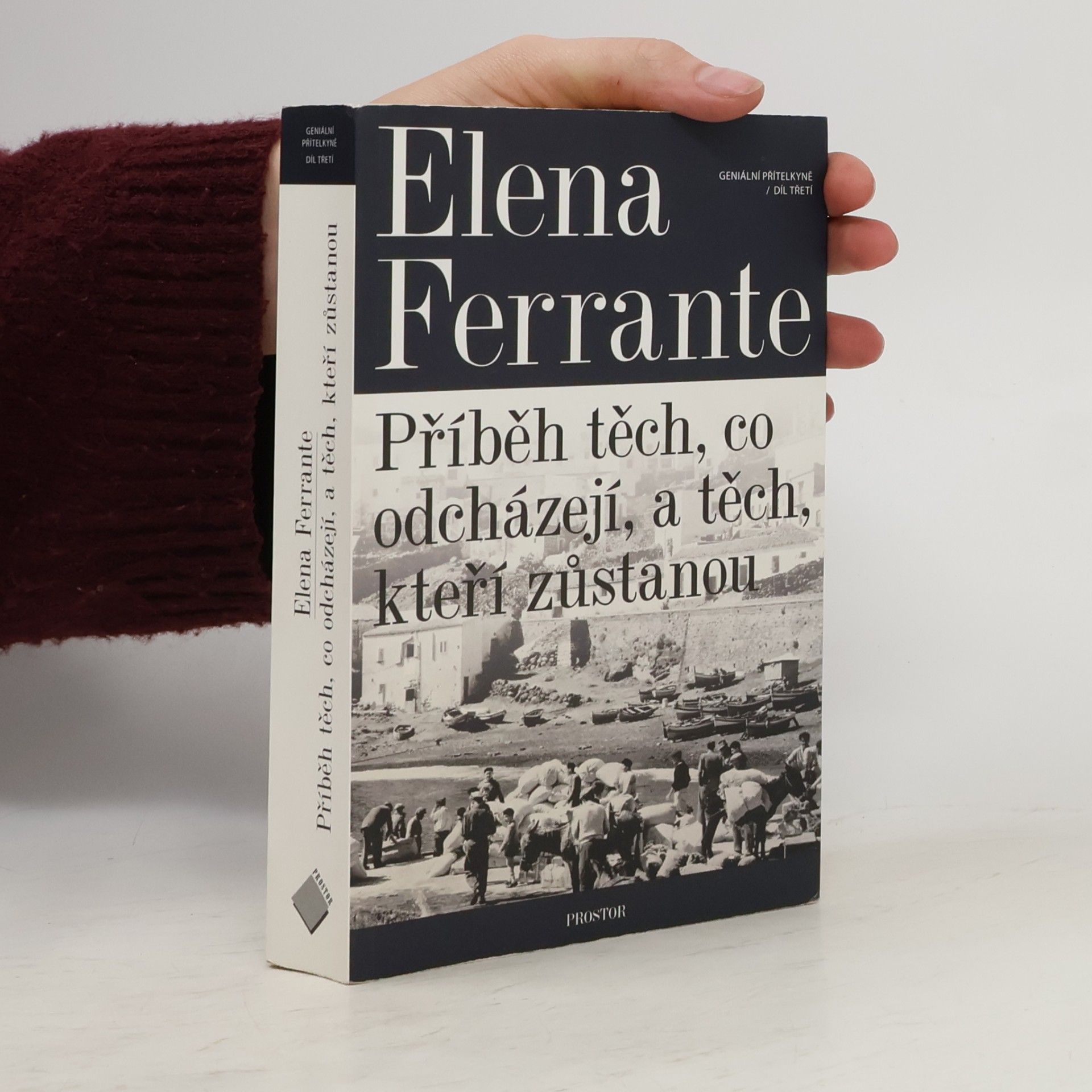 Elena Ferrante Geniální přítelkyně 3. Příběh těch, co odcházejí, a těch, kteří zůstanou