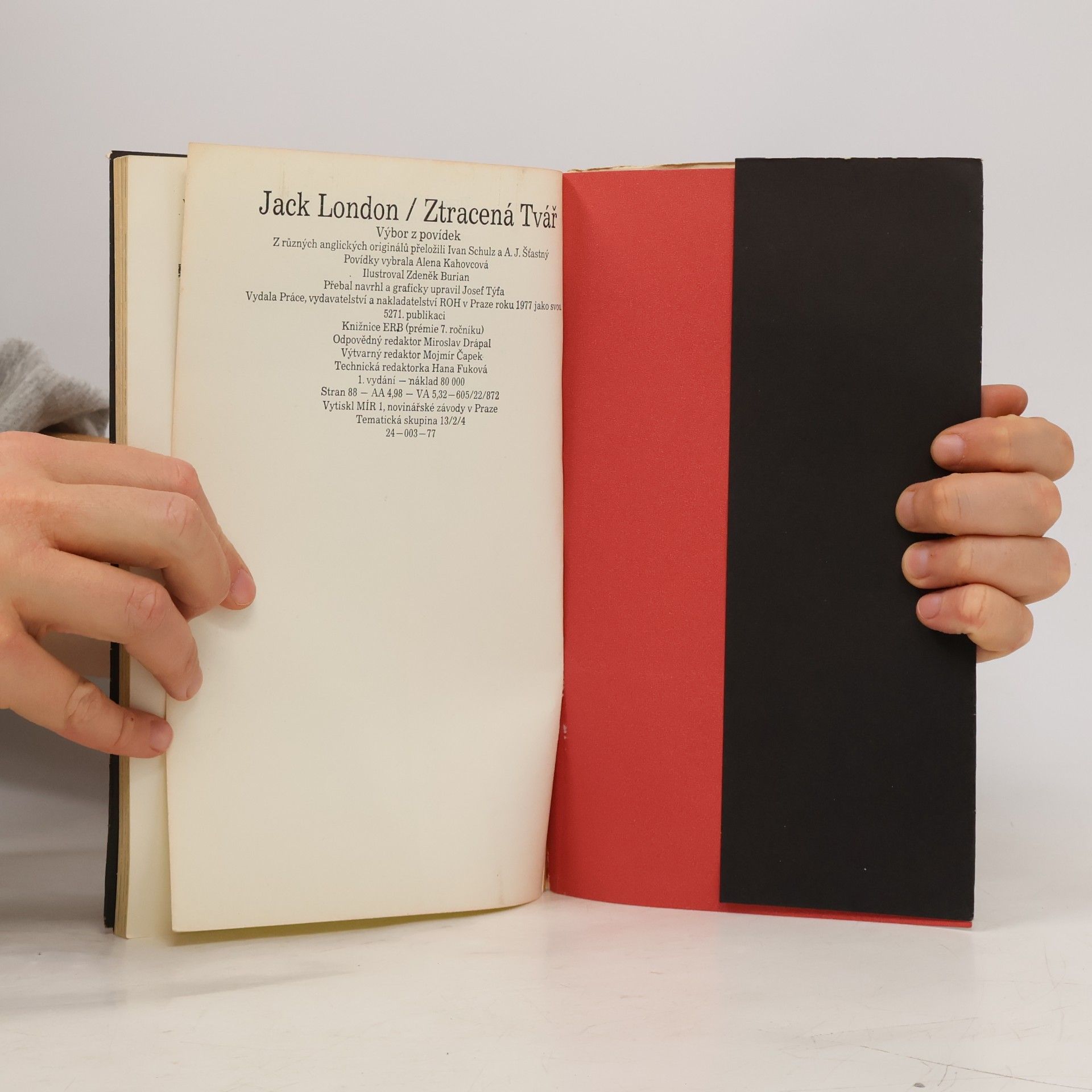 Jack London Ztracená tvář