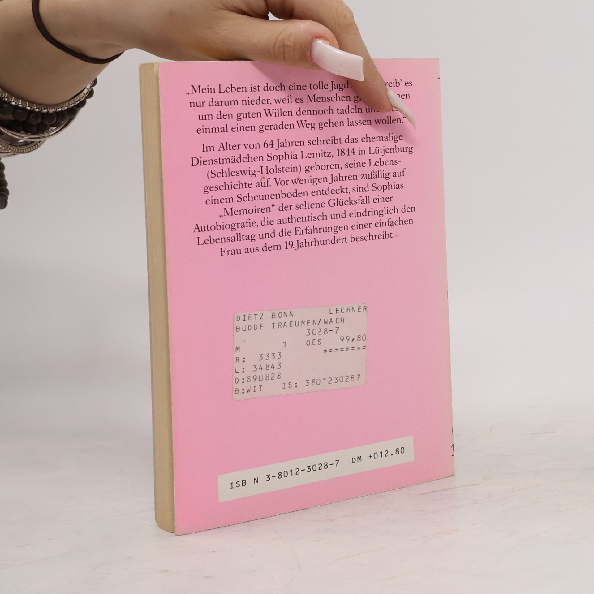 Sophia Lemitz Dietz Taschenbuch - 28: In Träumen war ich immer wach