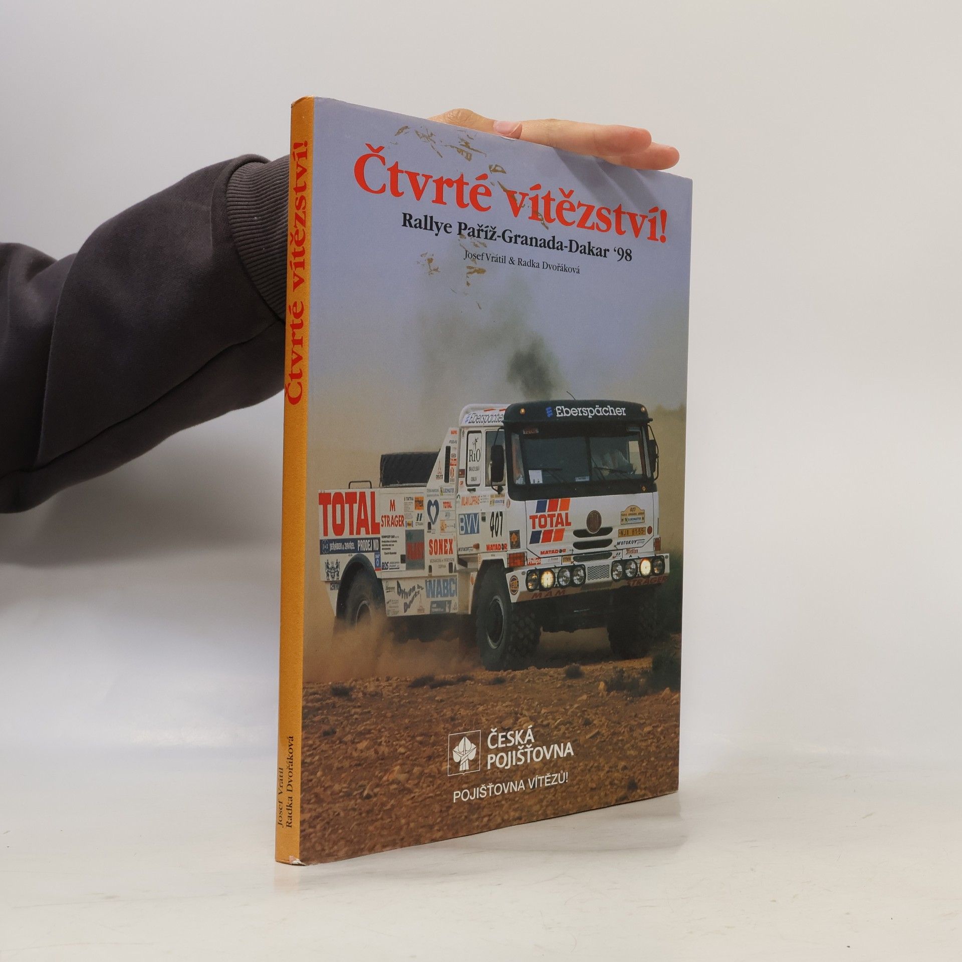 Radka Dvořáková Čtvrté vítězství! Rallye Paříž-Granada-Dakar '98