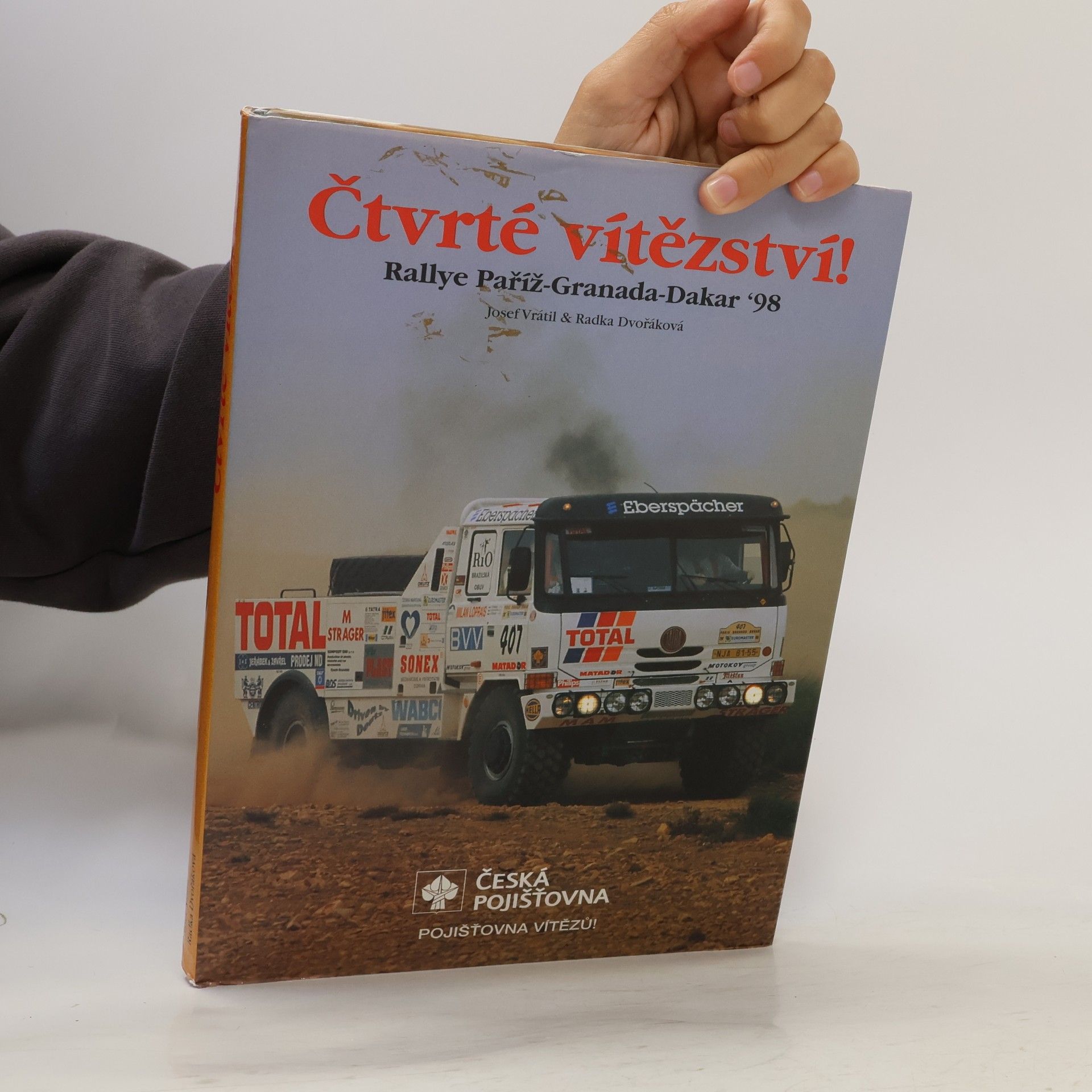 Josef Vrátil Čtvrté vítězství! Rallye Paříž-Granada-Dakar '98