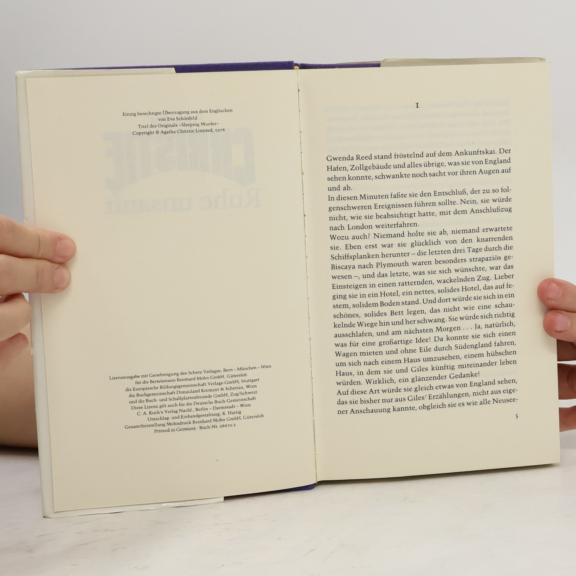 Agatha Christie Ruhe unsanft