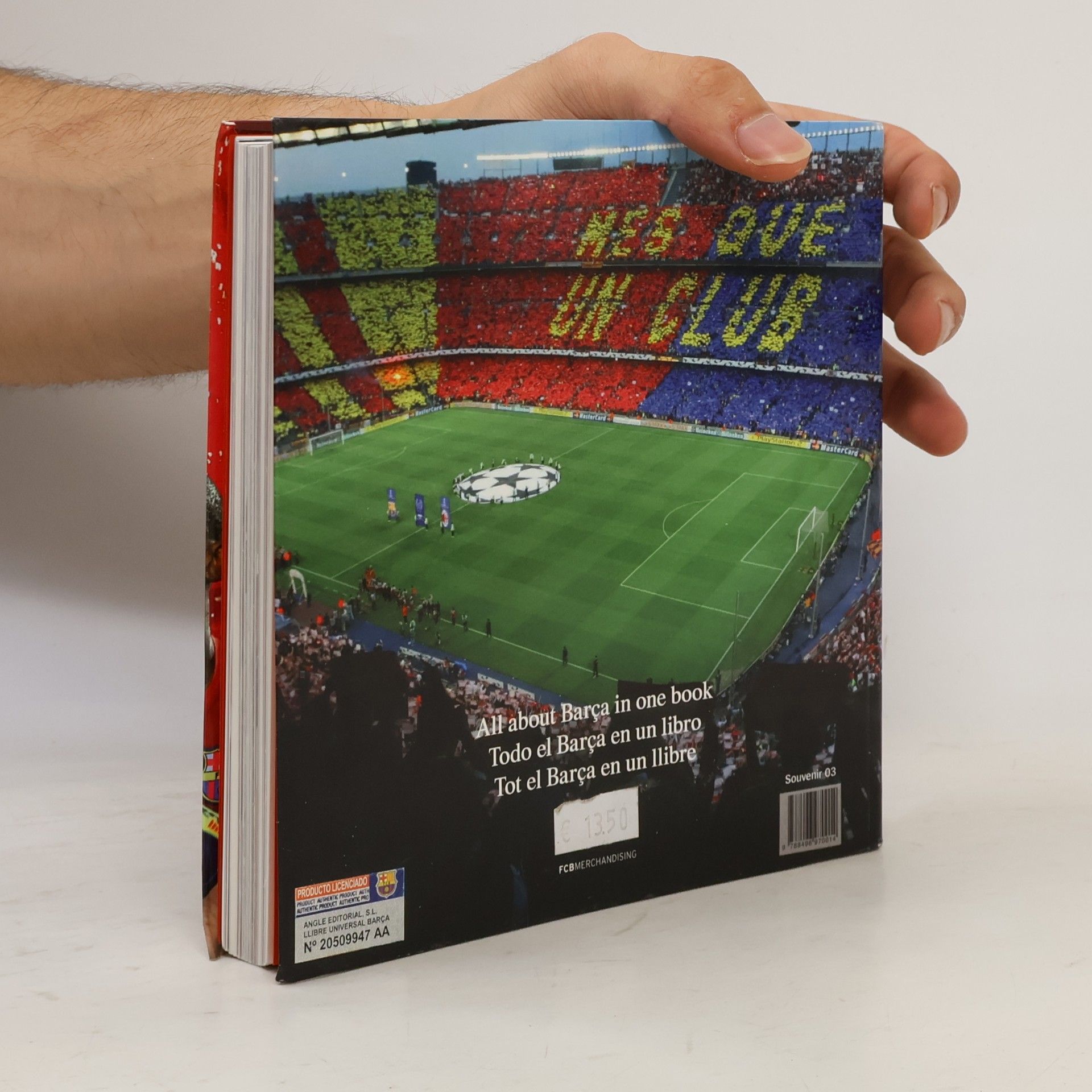 SIMON JOHN BERRILL Universal Barça (Souvenir)