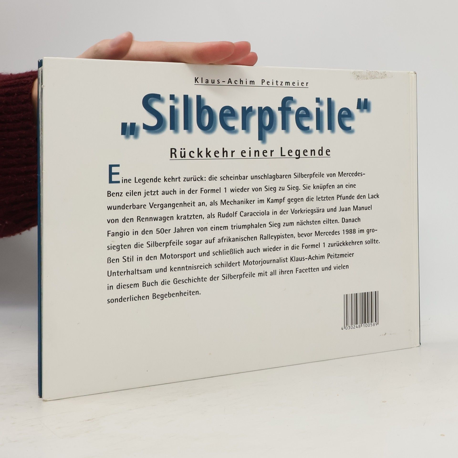 Klaus Achim Peitzmeier Silberpfeile