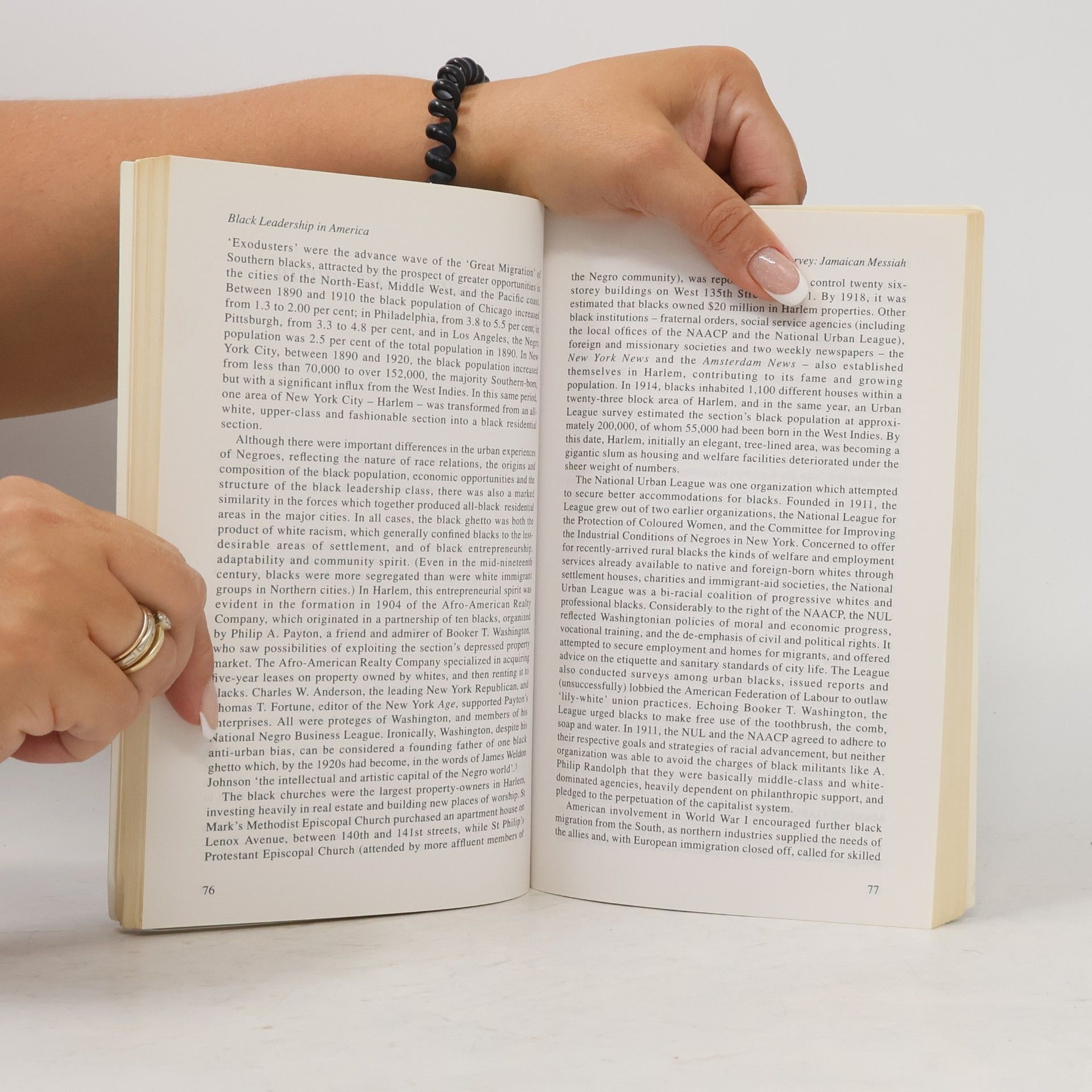 John White Studies in Modern History: Black Leadership in America