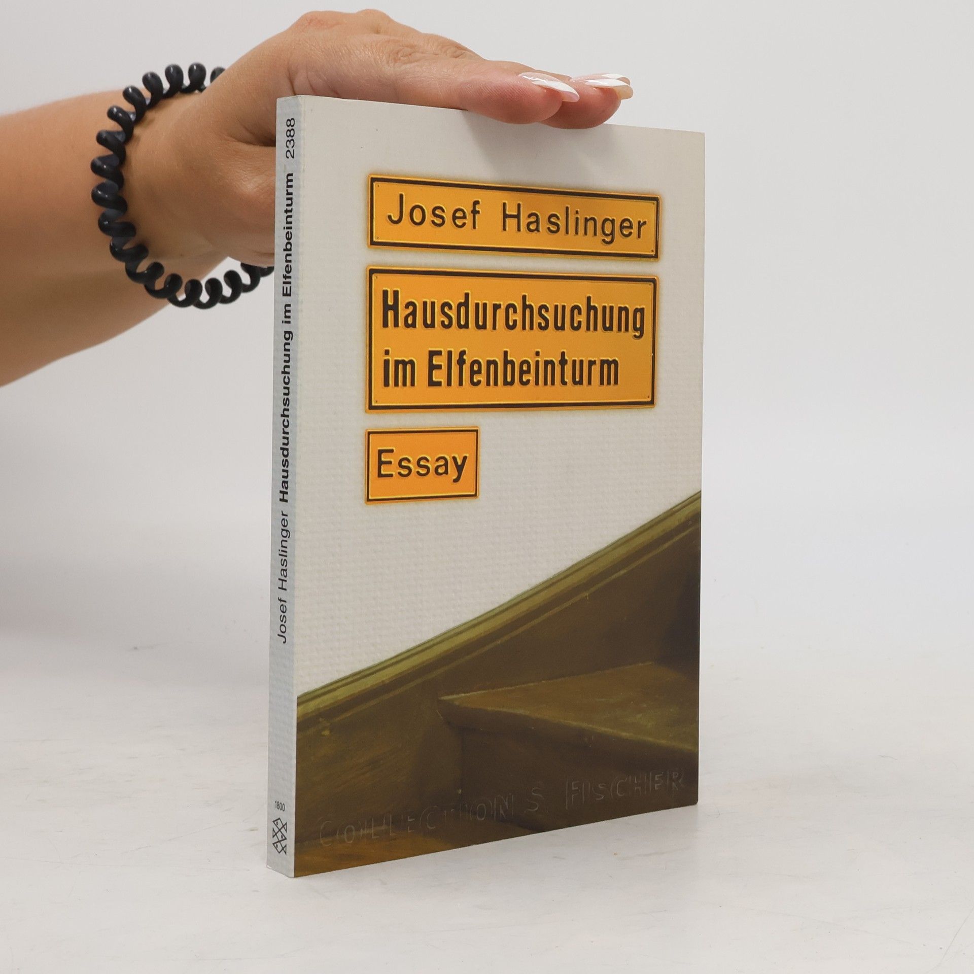 Josef Haslinger Hausdurchsuchung im Elfenbeinturm