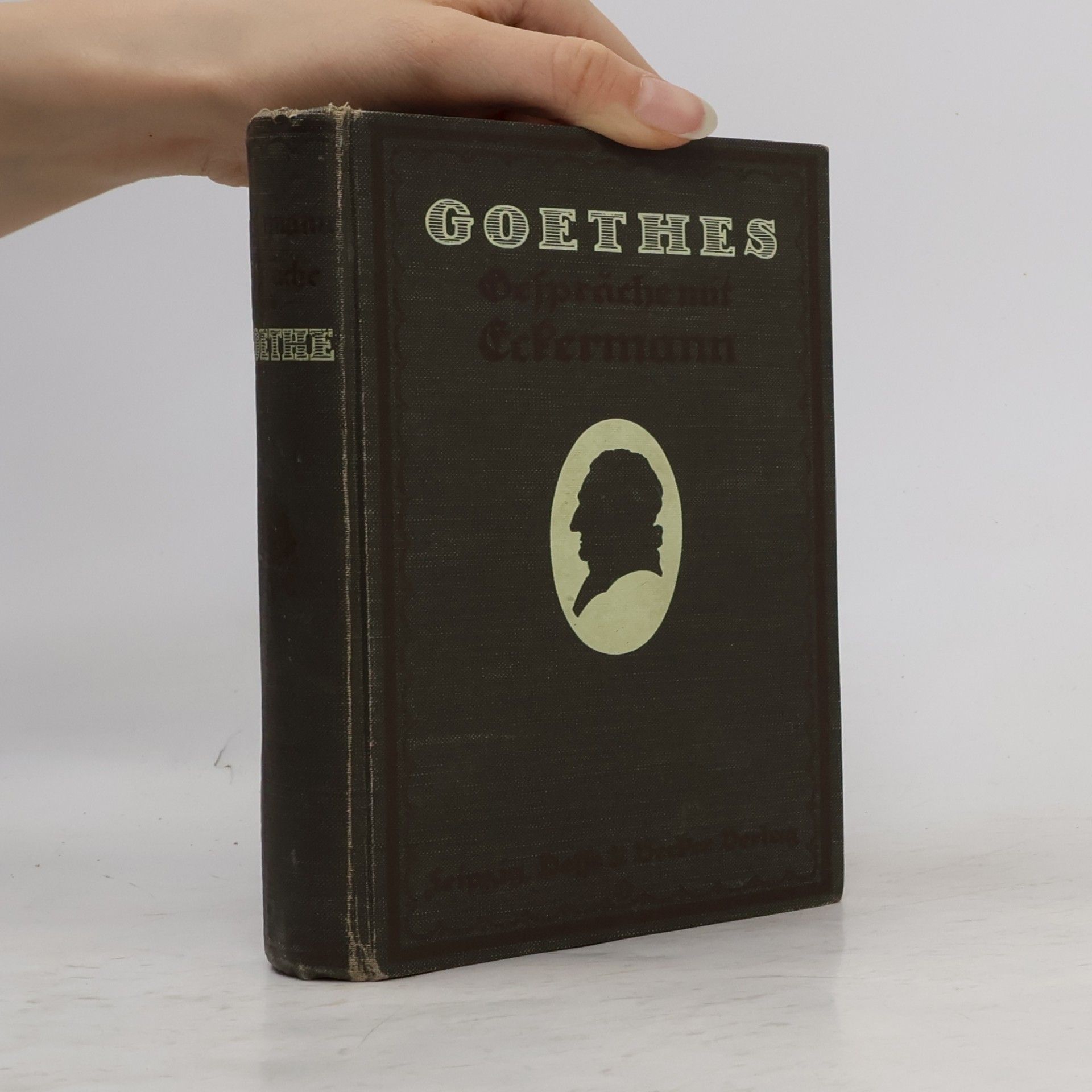 Johann Peter Eckermann Gespräche mit Goethe in den letzten Jahren seines Lebens