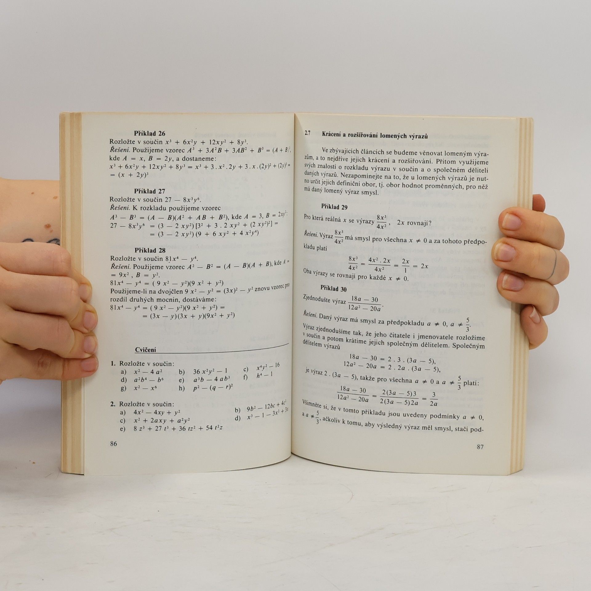 Emil Calda Matematika pro střední odborné školy a studijní obory SOU. 1. část