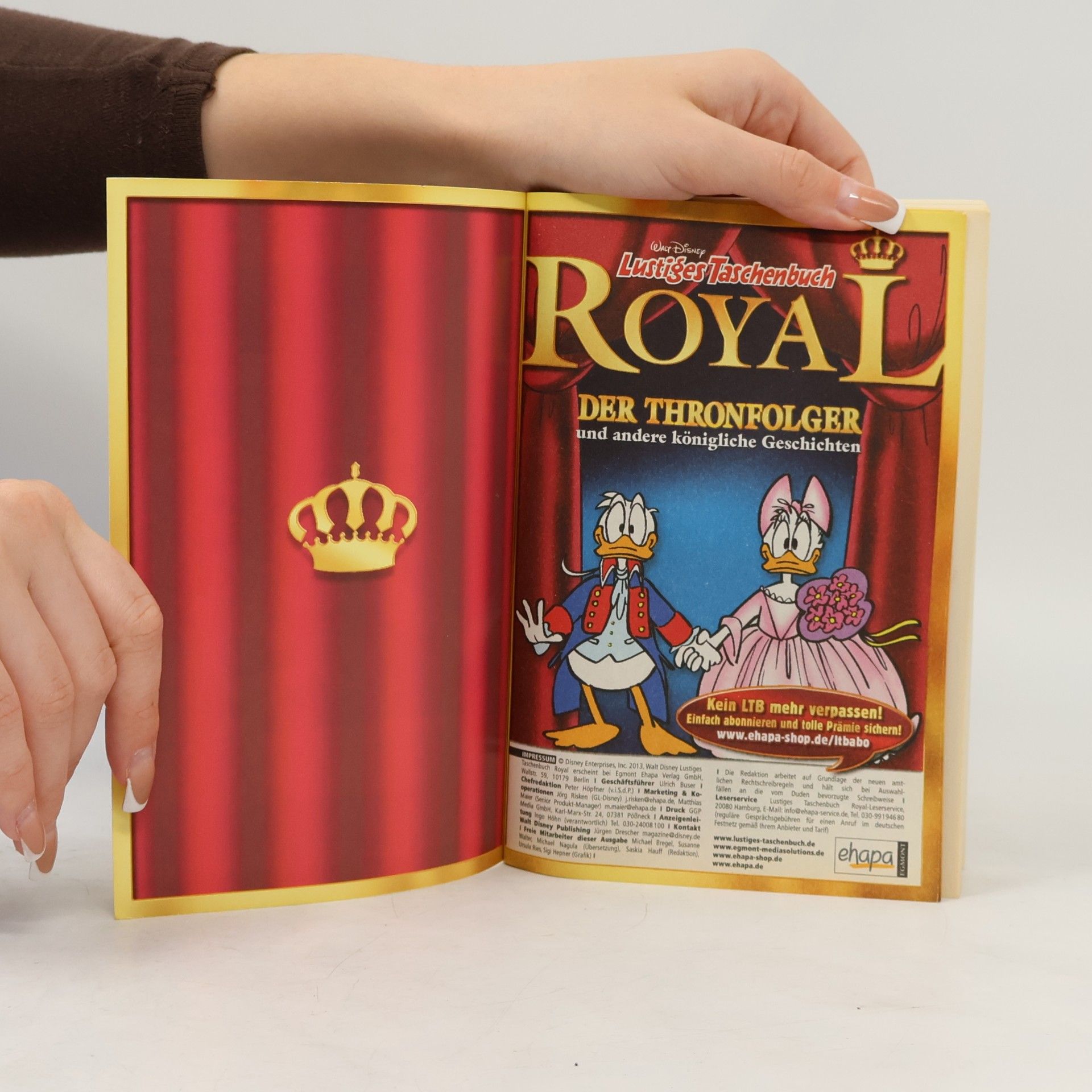 Walt Disney Walt Disney lustiges Taschenbuch Royal