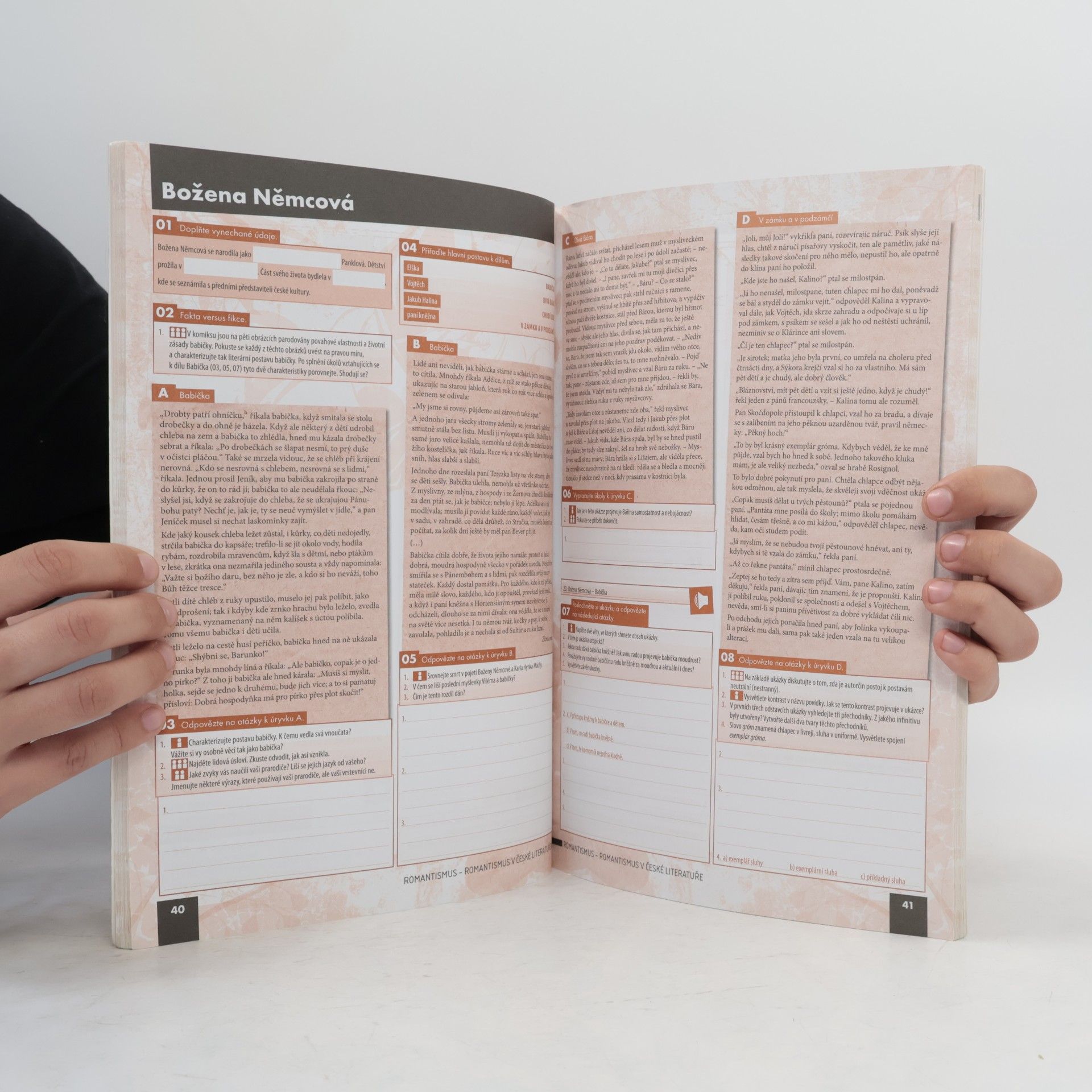 Kolektív autorov Literatura pro 2. ročník středních škol : zkrácená verze. Pracovní sešit