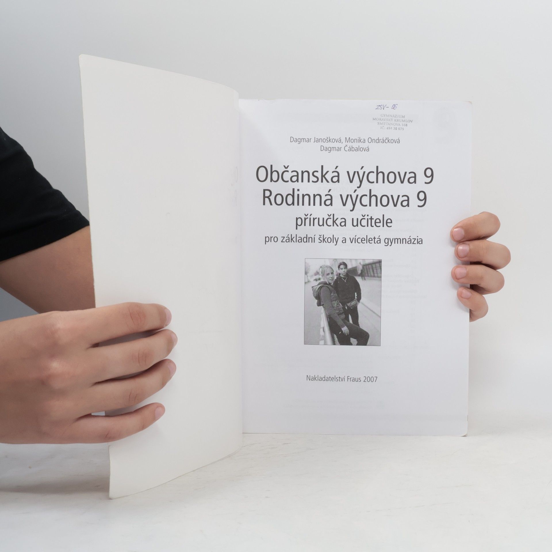 Autorenkollektiv Občanská výchova 9, Rodinná výchova 9- Příručka učitele