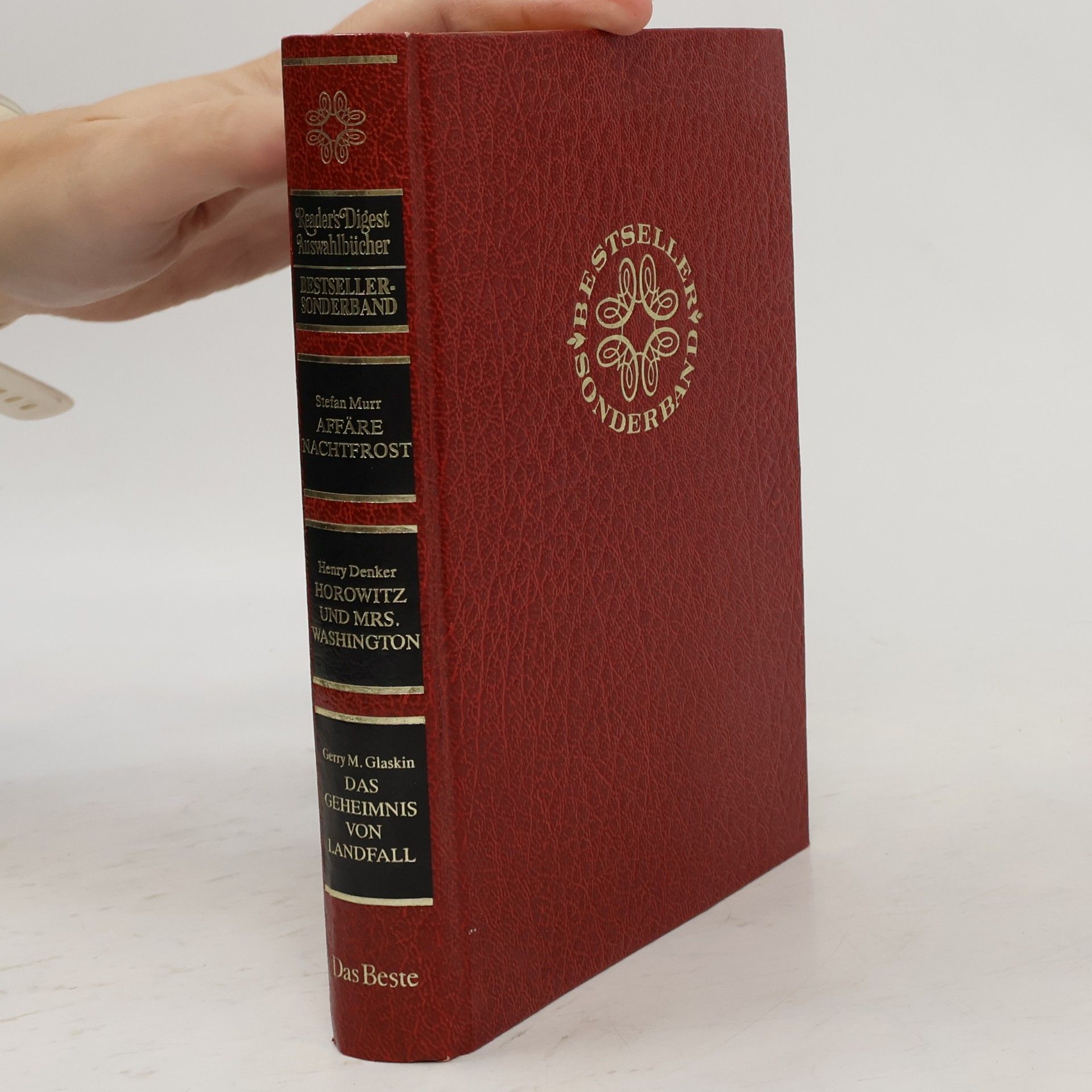 Reader's Digest Auswahlbücher: Affäre Nachtfrost. Horowitz und Mrs. Washington. Das Geheimnis von Landfall